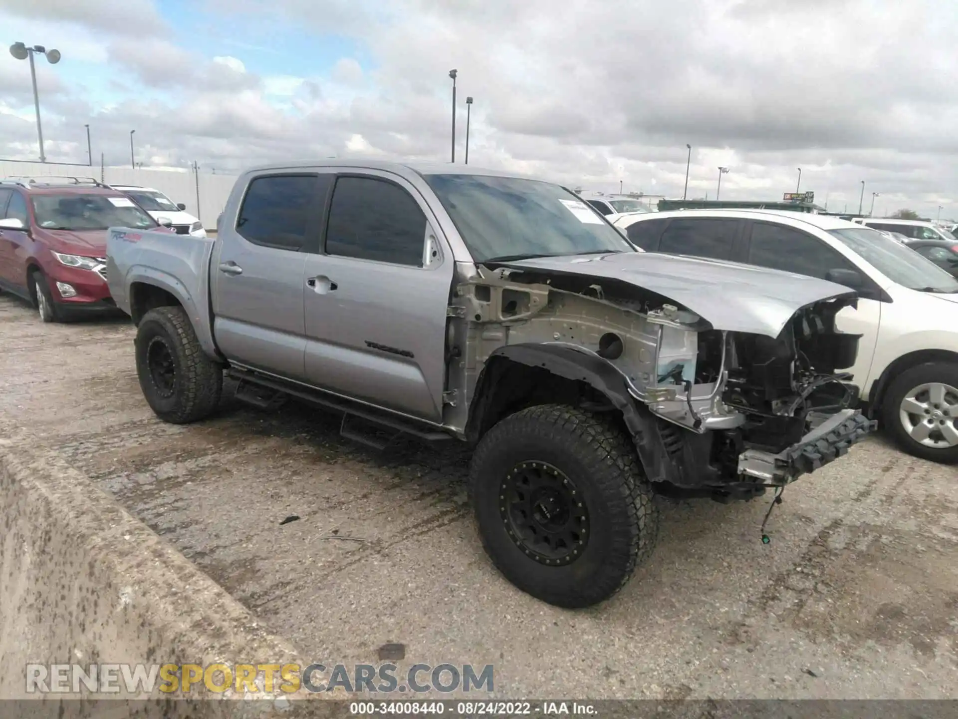1 fotografías del automóvil dañado 5TFCZ5AN2MX277501 TOYOTA TACOMA 4WD 2021