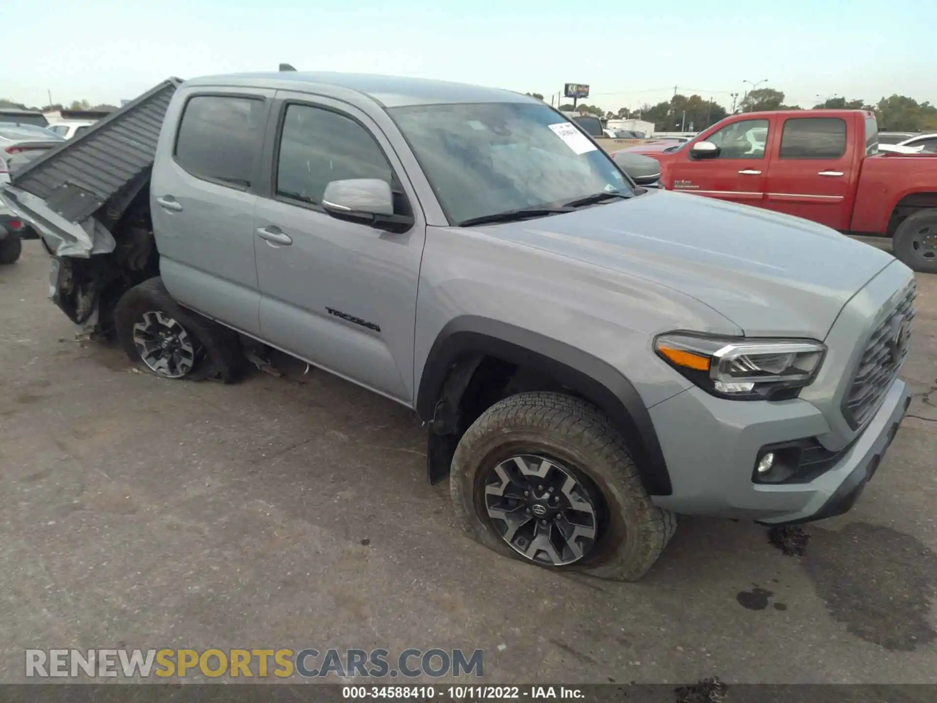 1 Фотография поврежденного автомобиля 5TFCZ5AN3MX252851 TOYOTA TACOMA 4WD 2021
