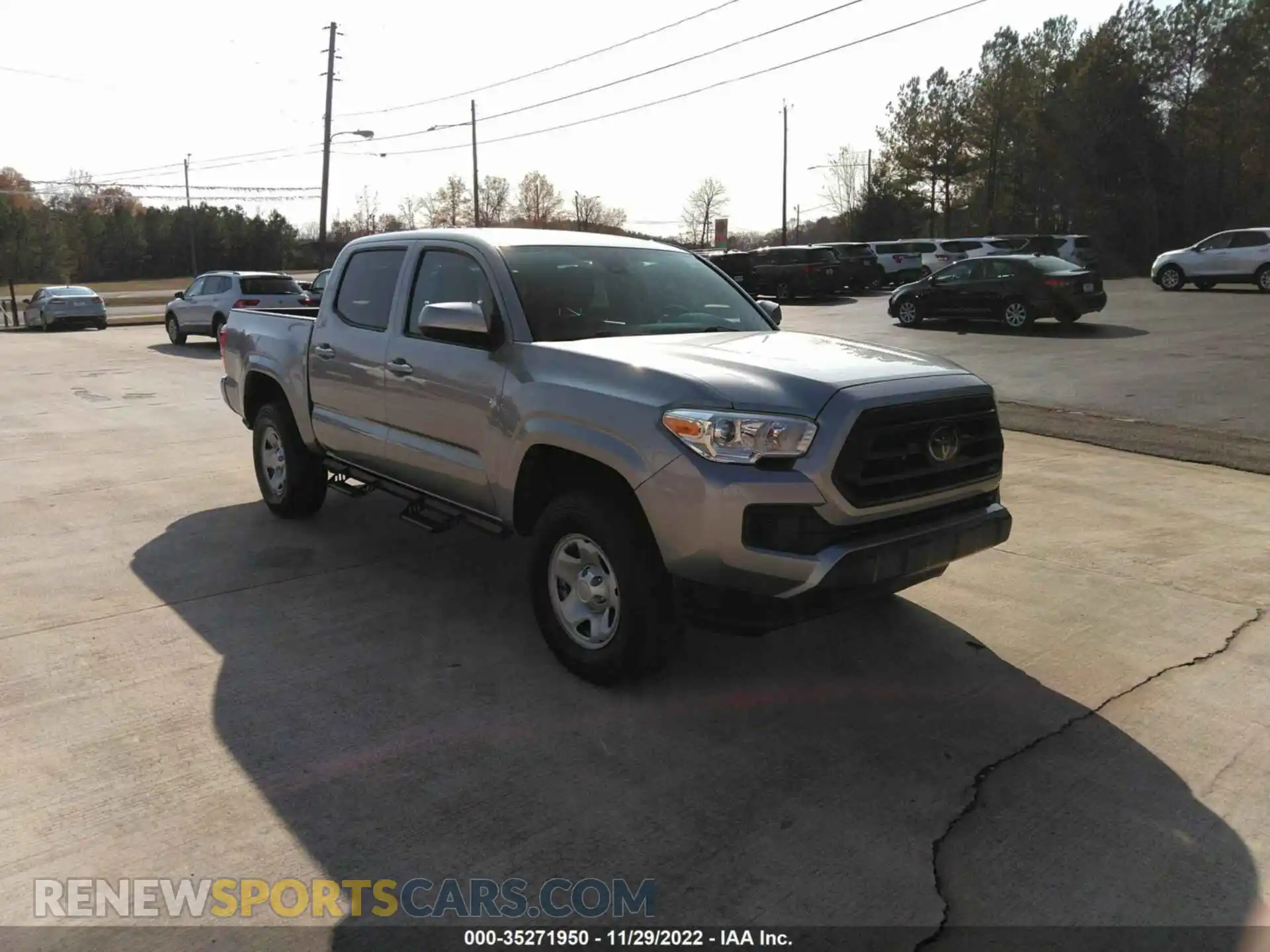 1 Фотография поврежденного автомобиля 5TFCZ5AN3MX259556 TOYOTA TACOMA 4WD 2021