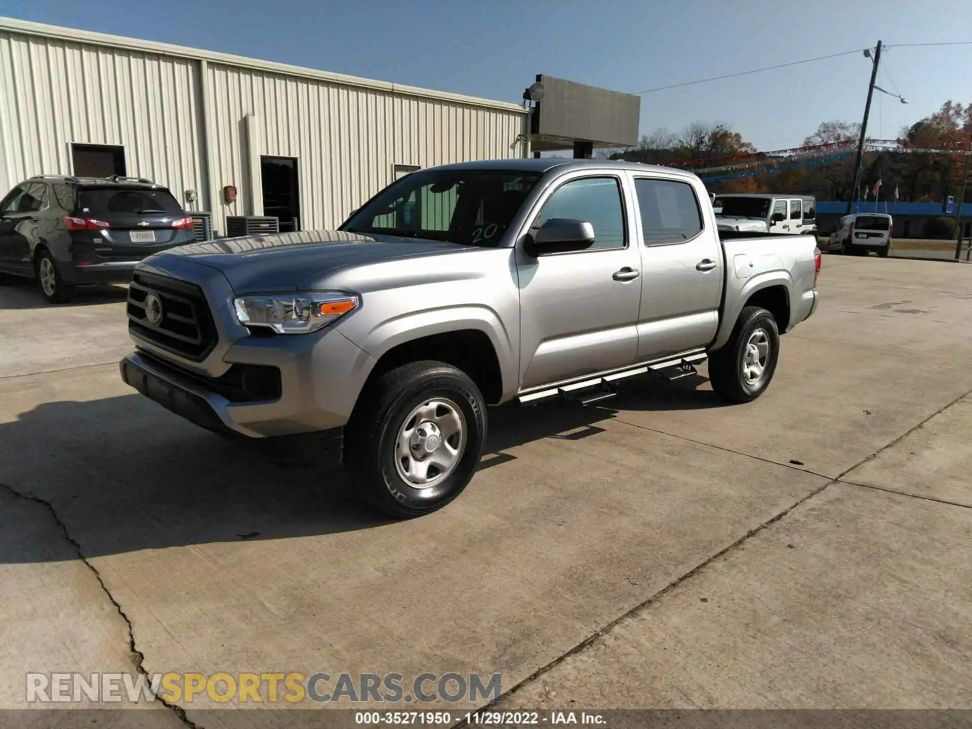 2 Фотография поврежденного автомобиля 5TFCZ5AN3MX259556 TOYOTA TACOMA 4WD 2021