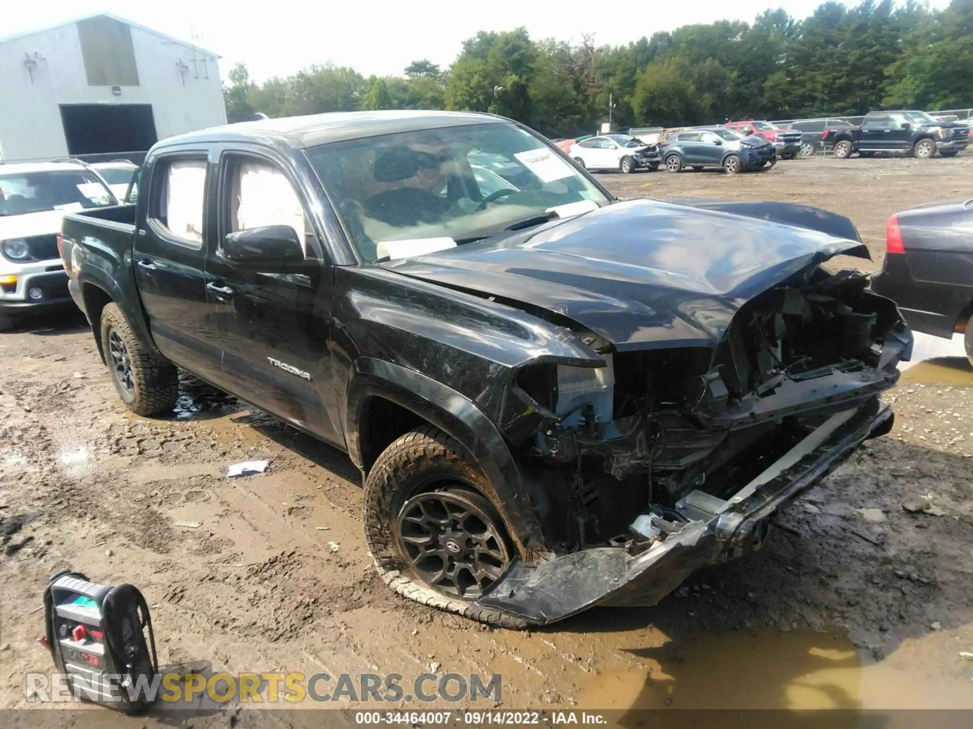 1 fotografías del automóvil dañado 5TFCZ5AN5MX263611 TOYOTA TACOMA 4WD 2021