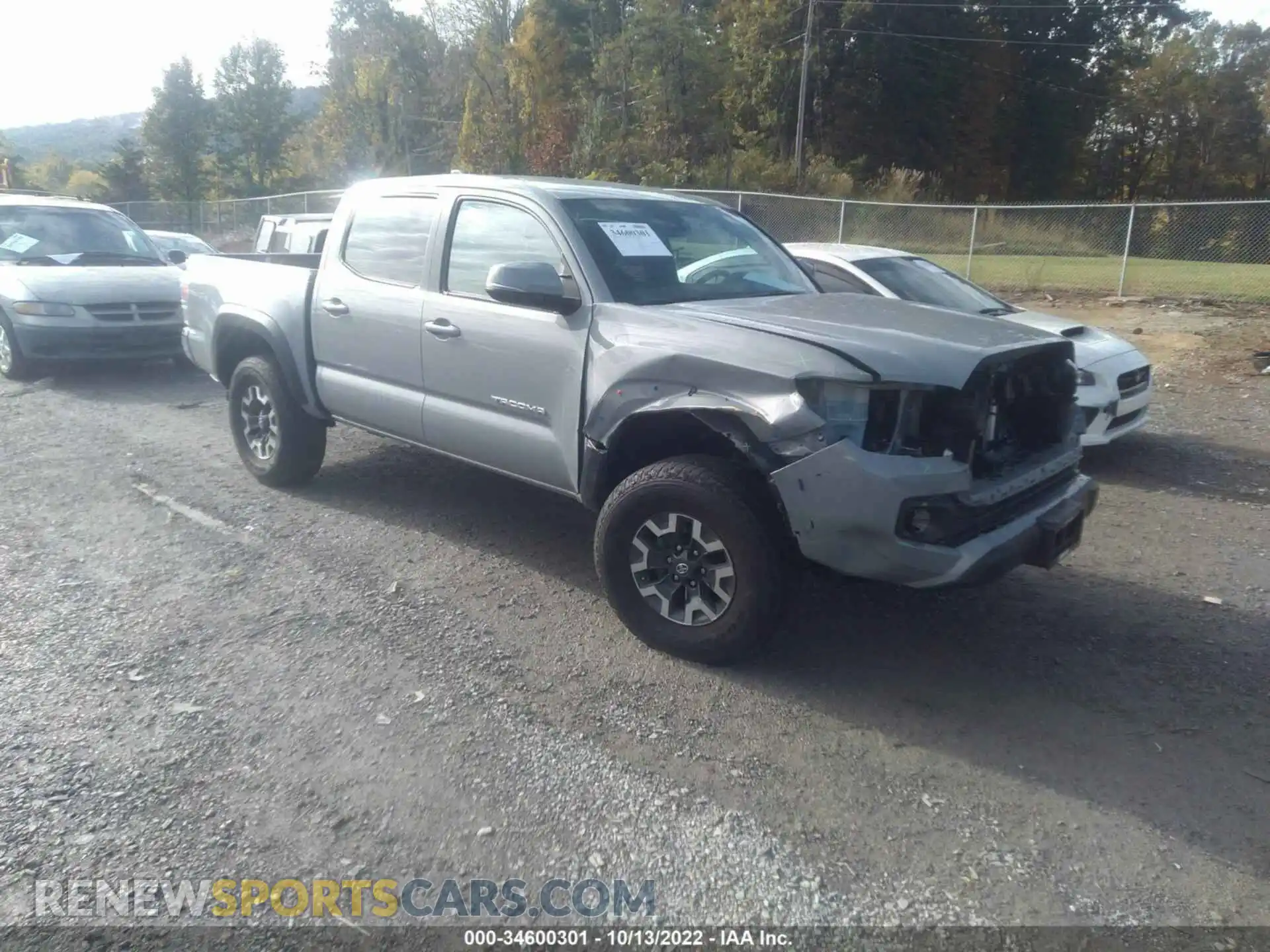 1 Фотография поврежденного автомобиля 5TFCZ5AN7MX252142 TOYOTA TACOMA 4WD 2021