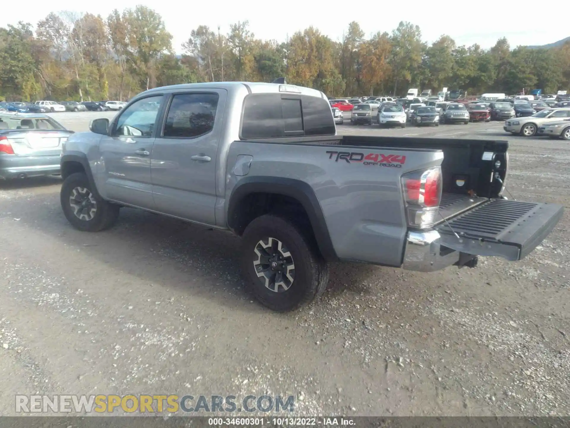 3 Фотография поврежденного автомобиля 5TFCZ5AN7MX252142 TOYOTA TACOMA 4WD 2021
