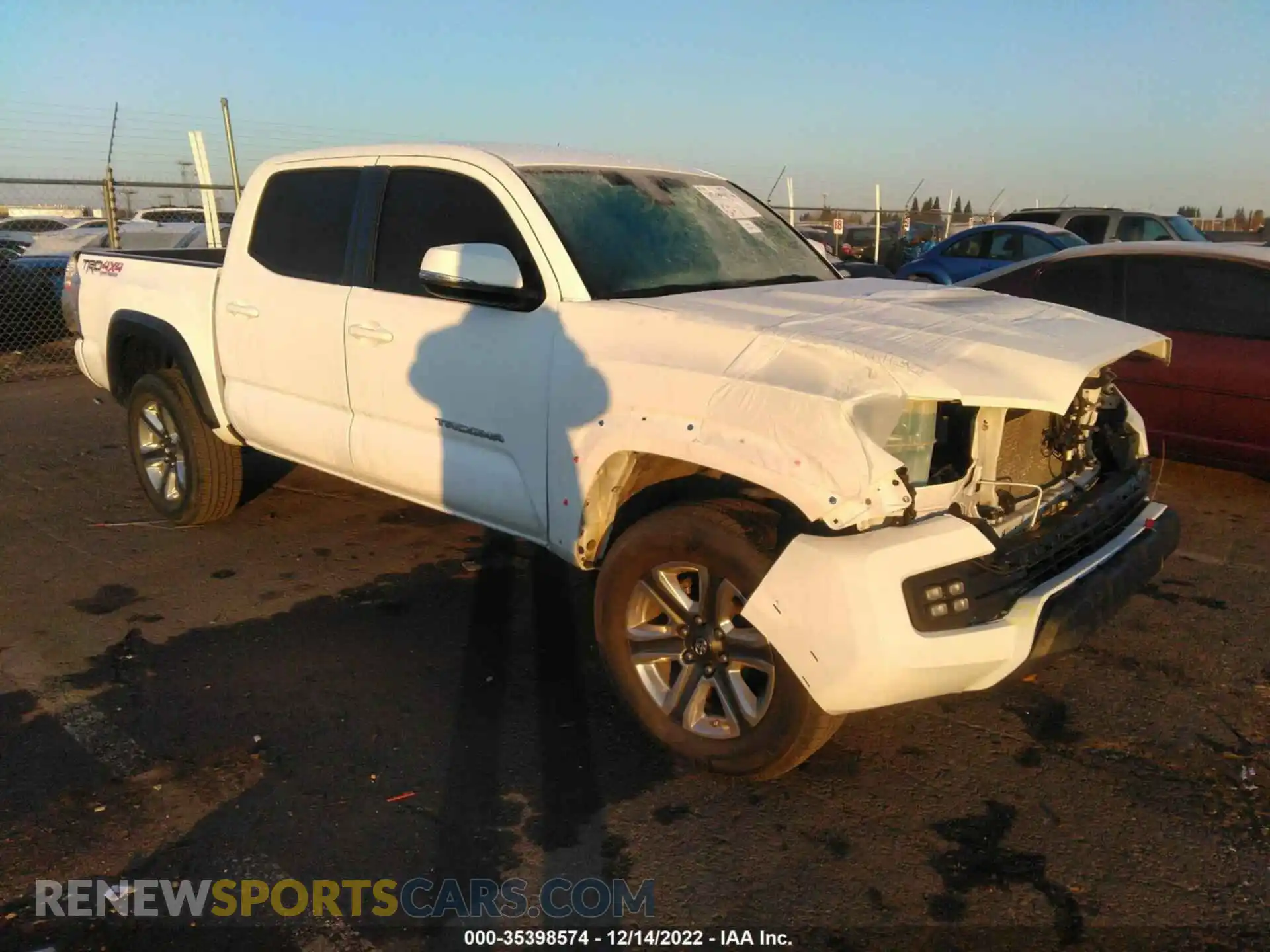 1 fotografías del automóvil dañado 5TFCZ5AN7MX268857 TOYOTA TACOMA 4WD 2021