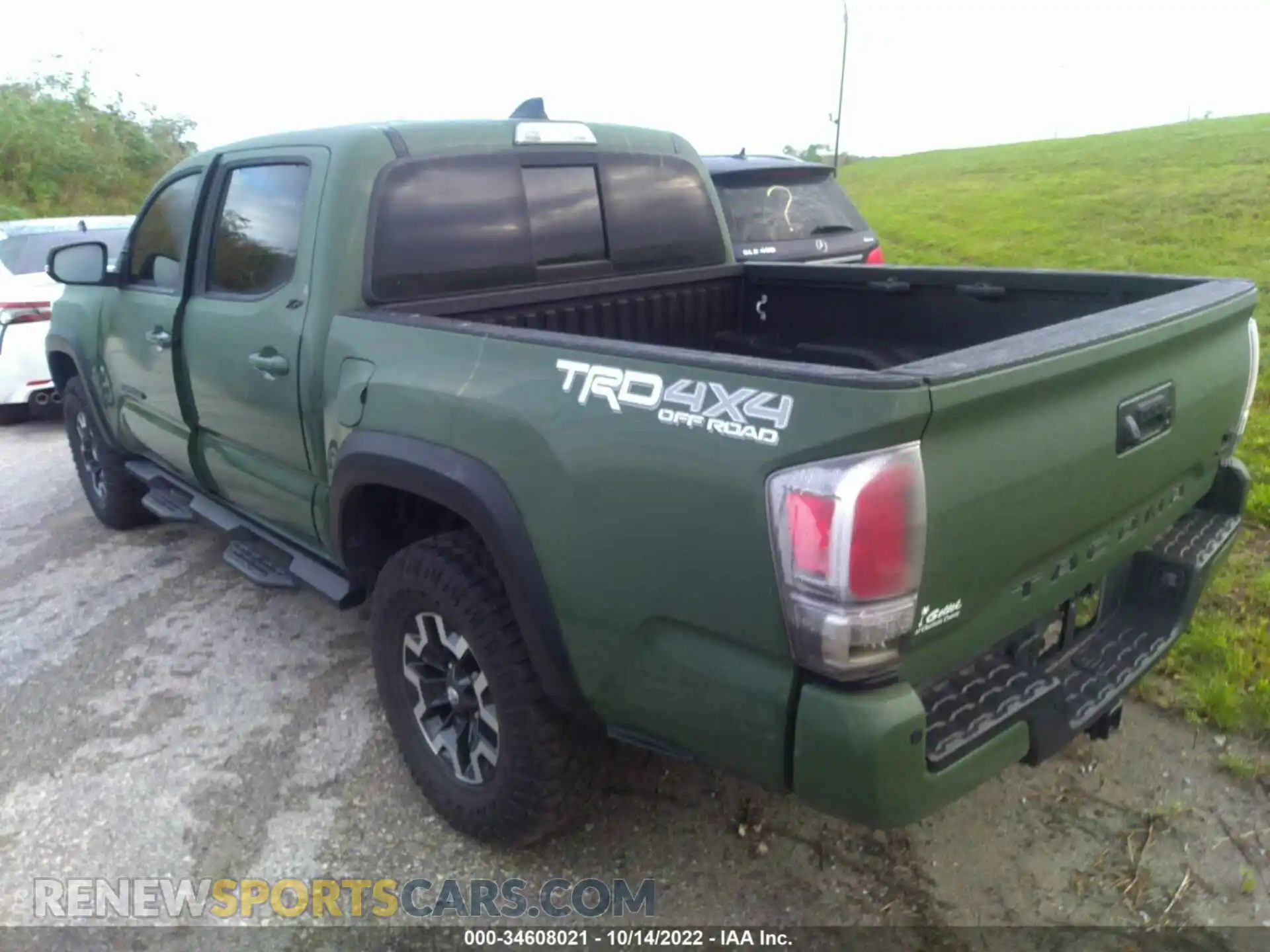 3 fotografías del automóvil dañado 5TFCZ5AN9MX245399 TOYOTA TACOMA 4WD 2021