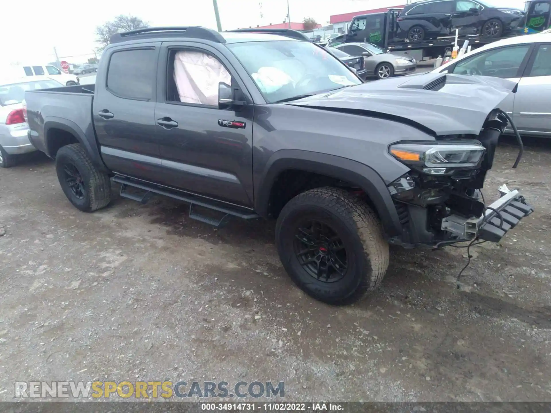 1 Фотография поврежденного автомобиля 5TFCZ5AN9MX276569 TOYOTA TACOMA 4WD 2021