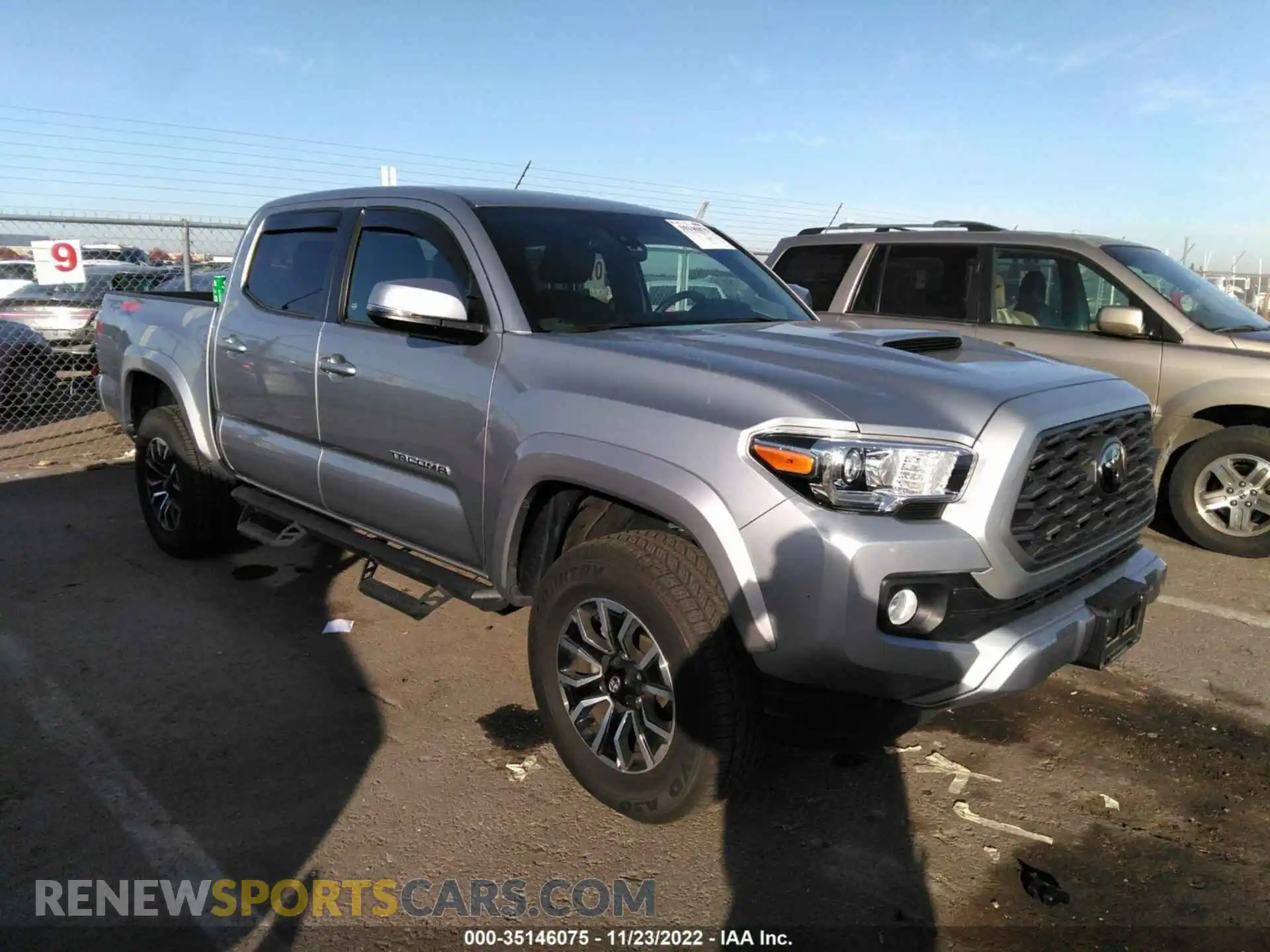 1 fotografías del automóvil dañado 5TFCZ5ANXMX266813 TOYOTA TACOMA 4WD 2021
