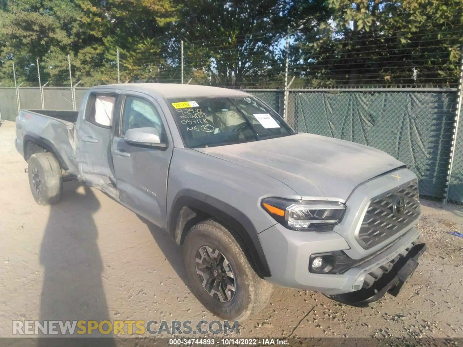 1 Фотография поврежденного автомобиля 5TFDZ5BN6MX057118 TOYOTA TACOMA 4WD 2021