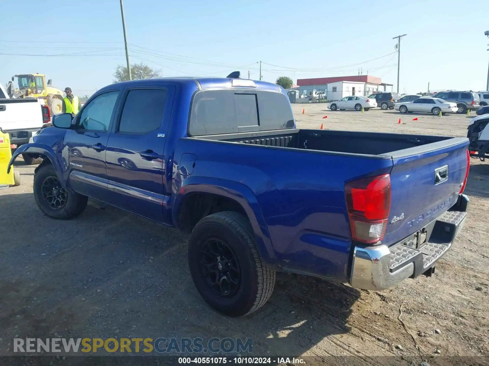 3 Photograph of a damaged car 3TMCZ5AN1NM504281 TOYOTA TACOMA 4WD 2022