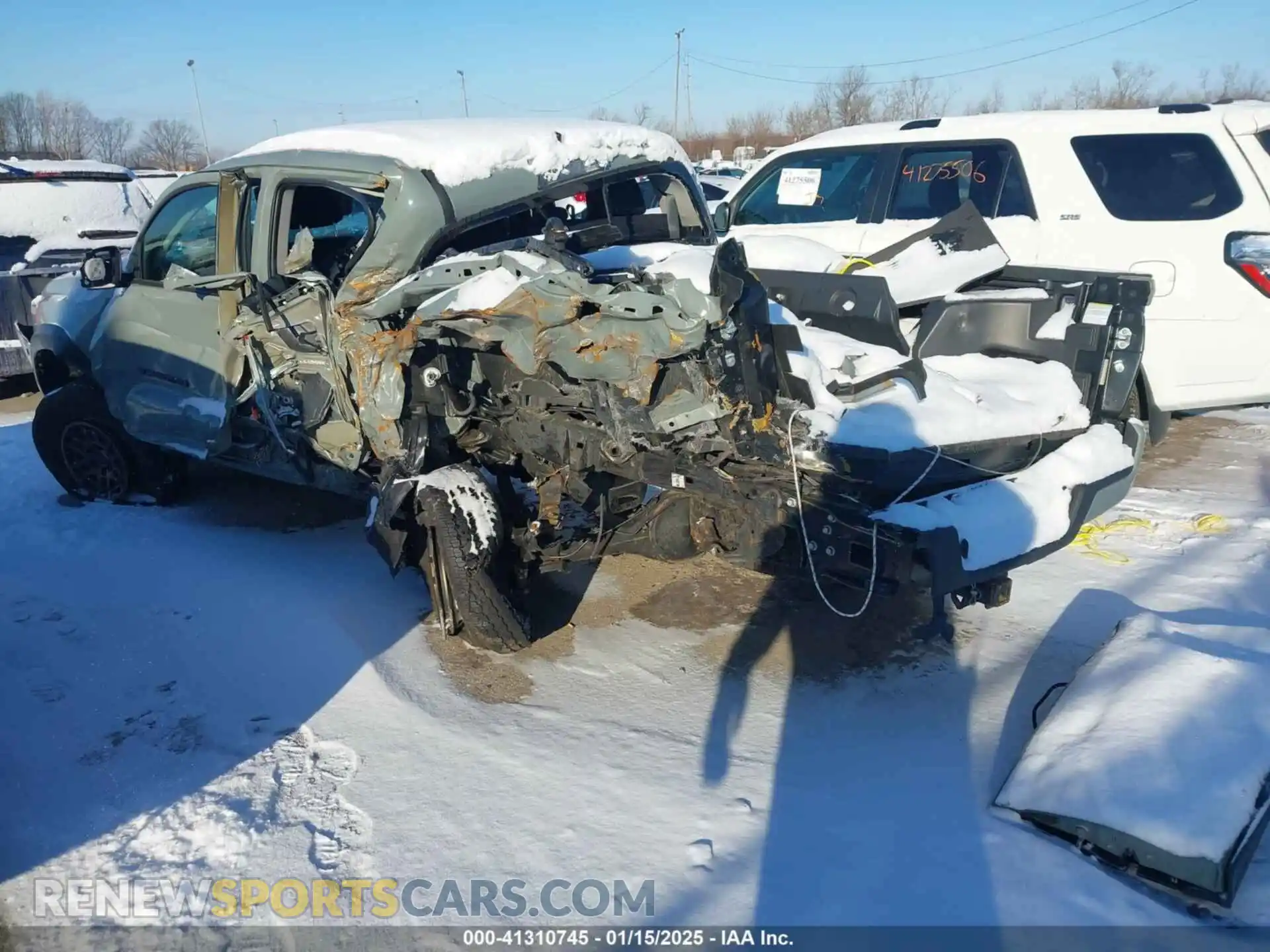 3 Photograph of a damaged car 3TMCZ5AN5NM476808 TOYOTA TACOMA 4WD 2022