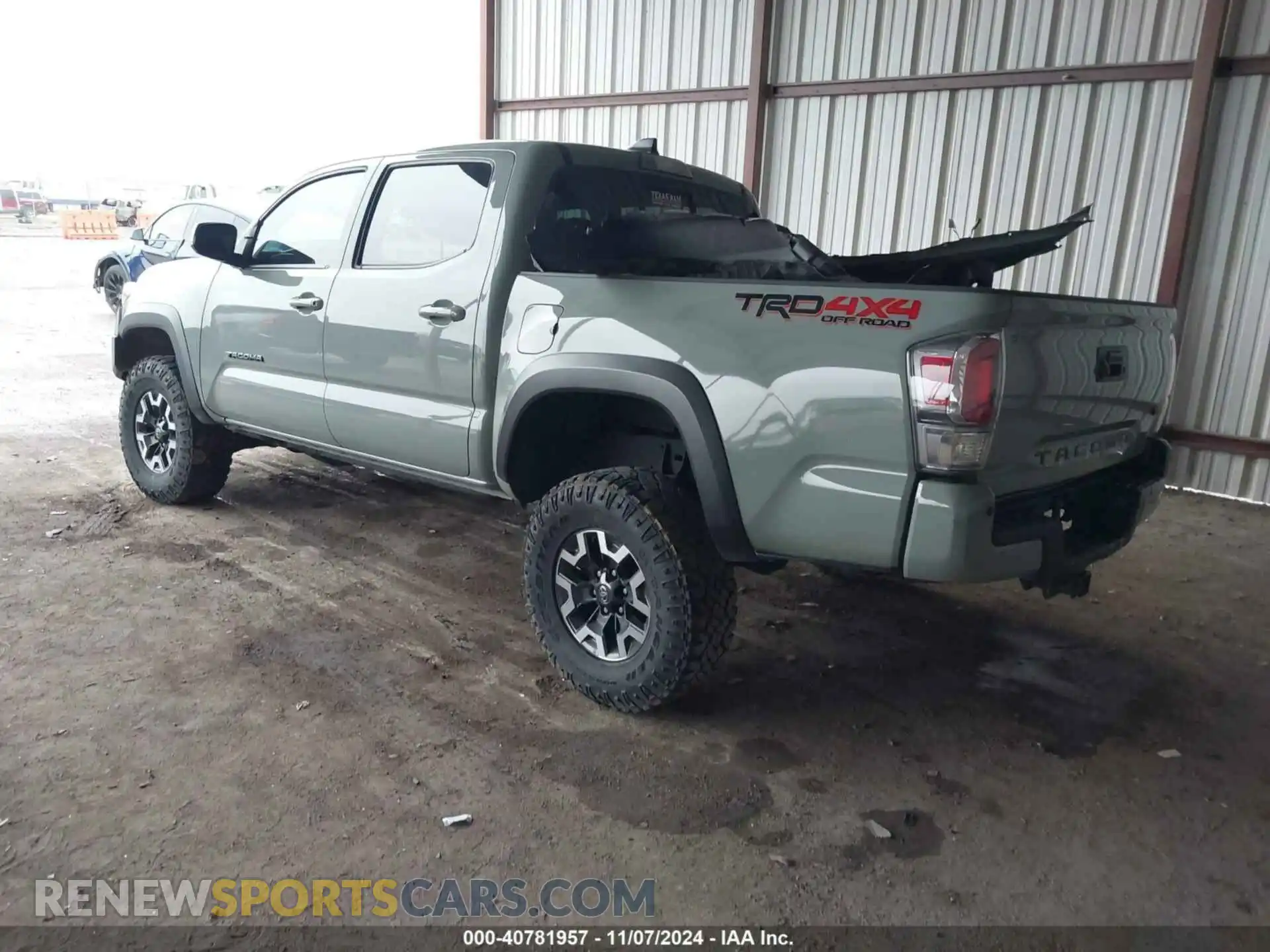 3 Photograph of a damaged car 3TMCZ5AN9NM503010 TOYOTA TACOMA 4WD 2022