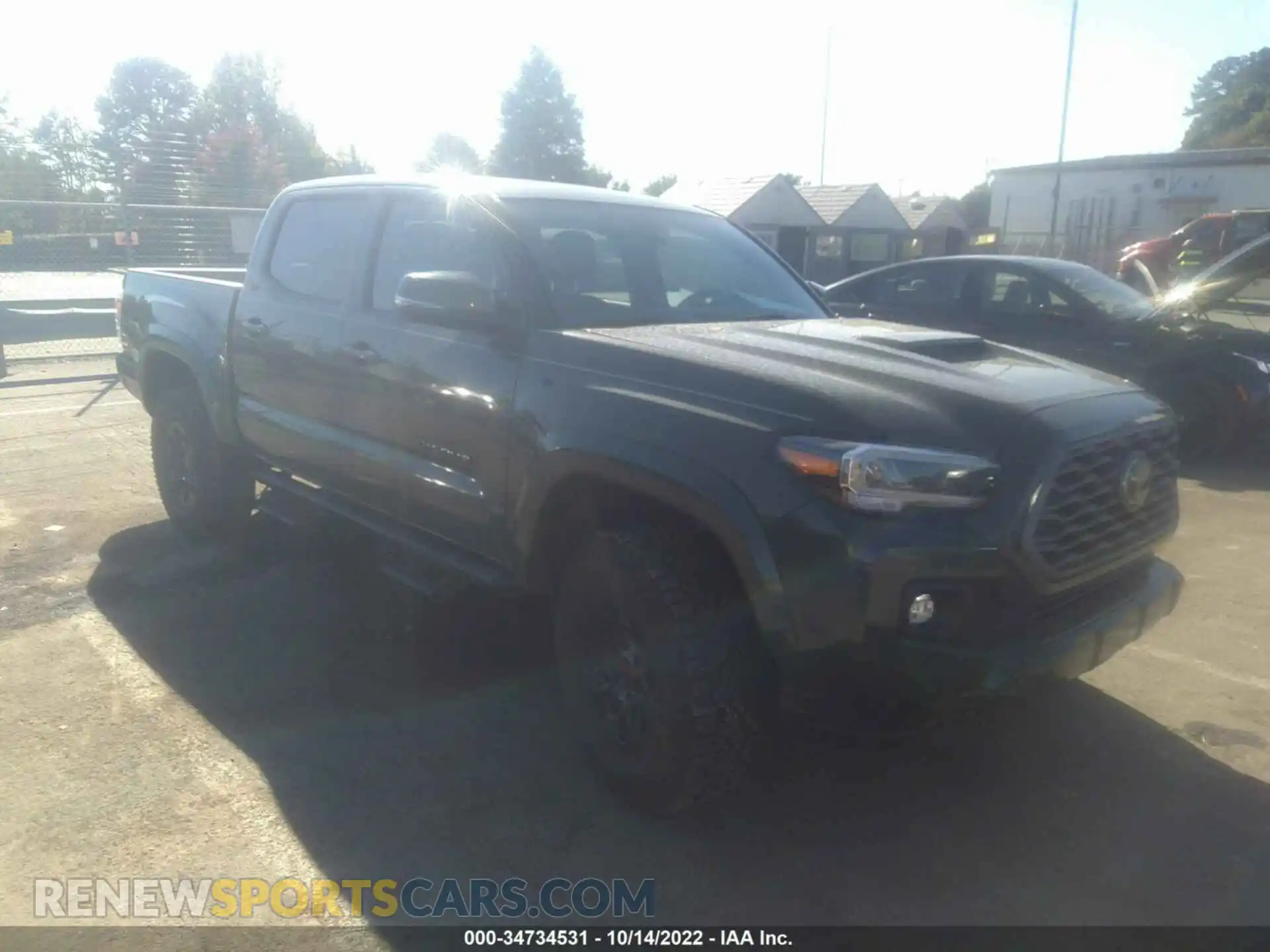 1 Photograph of a damaged car 3TMCZ5ANXNM515327 TOYOTA TACOMA 4WD 2022