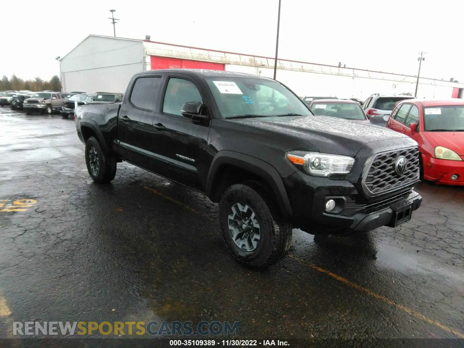 1 Photograph of a damaged car 3TMDZ5BN3NM126192 TOYOTA TACOMA 4WD 2022