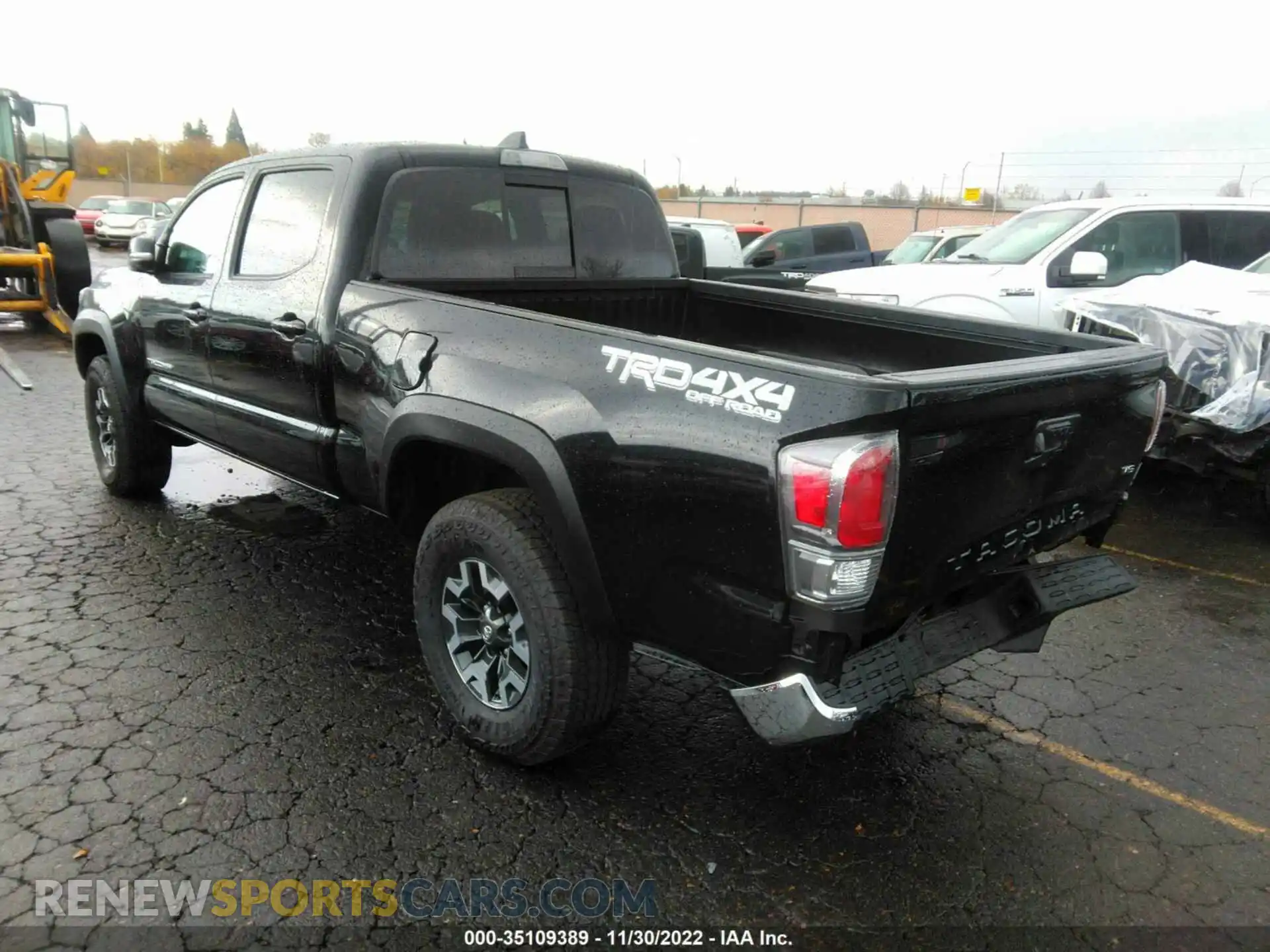 3 Photograph of a damaged car 3TMDZ5BN3NM126192 TOYOTA TACOMA 4WD 2022