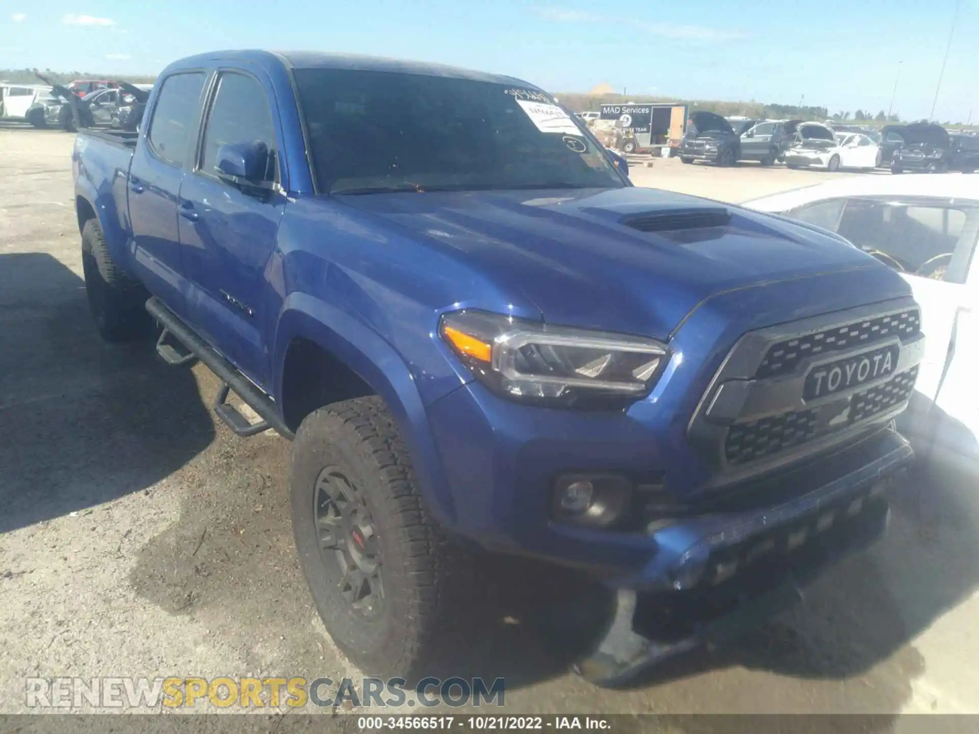 1 Photograph of a damaged car 3TMDZ5BN9NM127105 TOYOTA TACOMA 4WD 2022