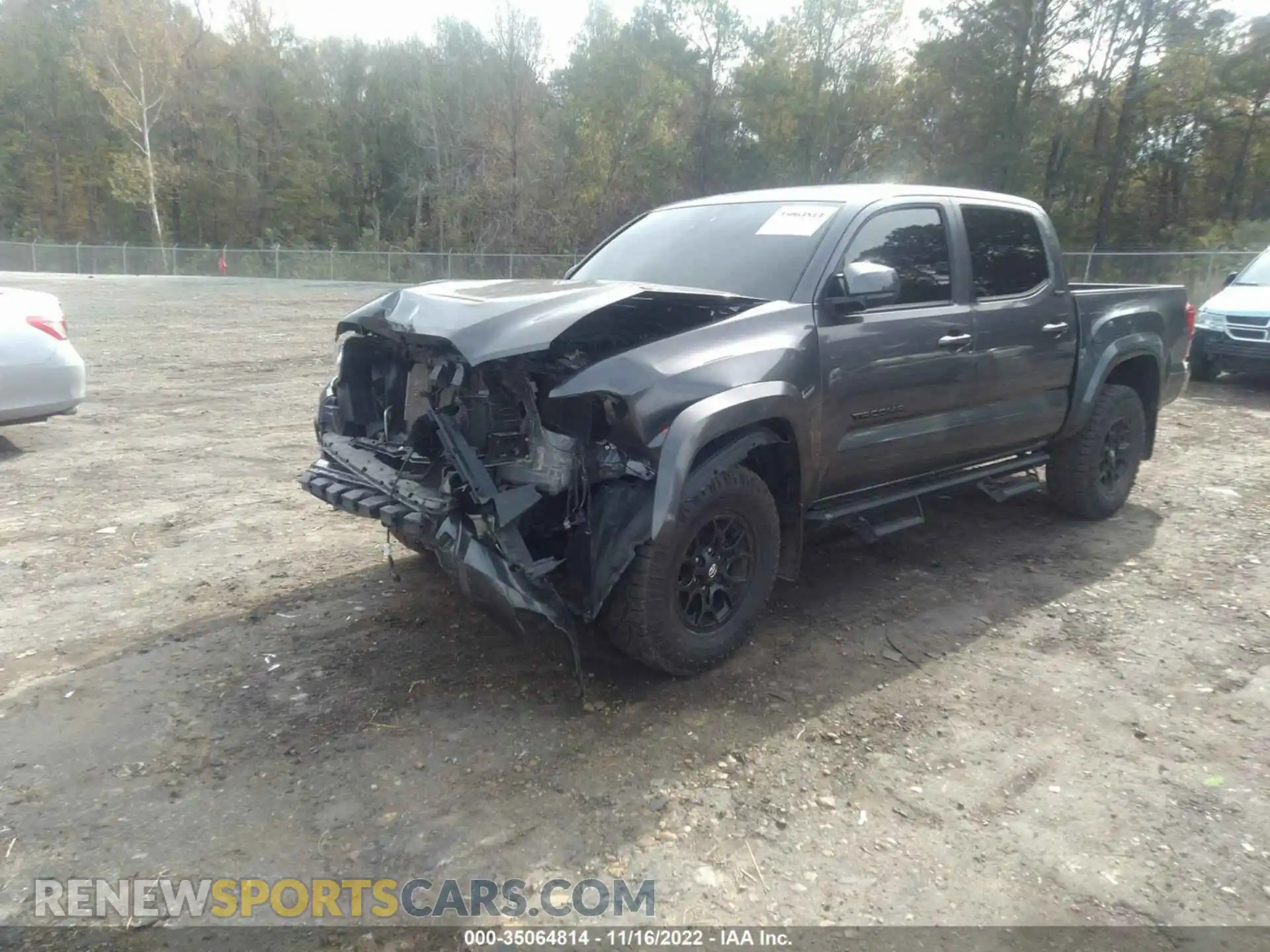2 Photograph of a damaged car 3TYCZ5AN4NT074069 TOYOTA TACOMA 4WD 2022