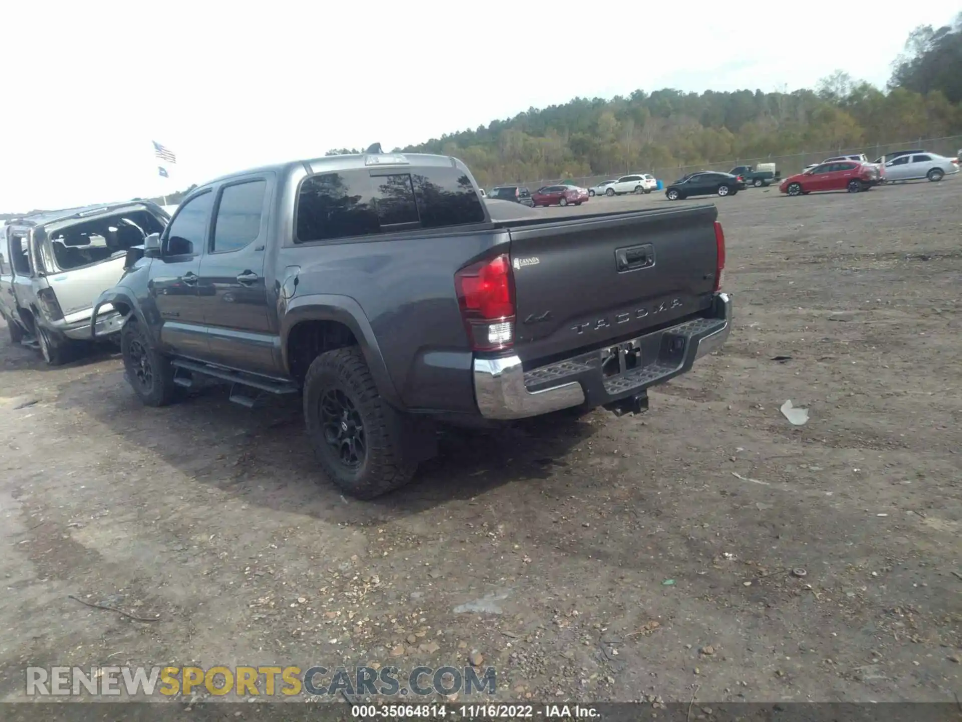 3 Photograph of a damaged car 3TYCZ5AN4NT074069 TOYOTA TACOMA 4WD 2022