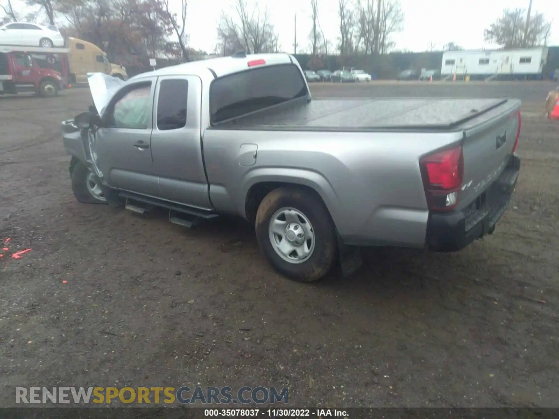 3 Photograph of a damaged car 3TYSX5EN1NT014794 TOYOTA TACOMA 4WD 2022
