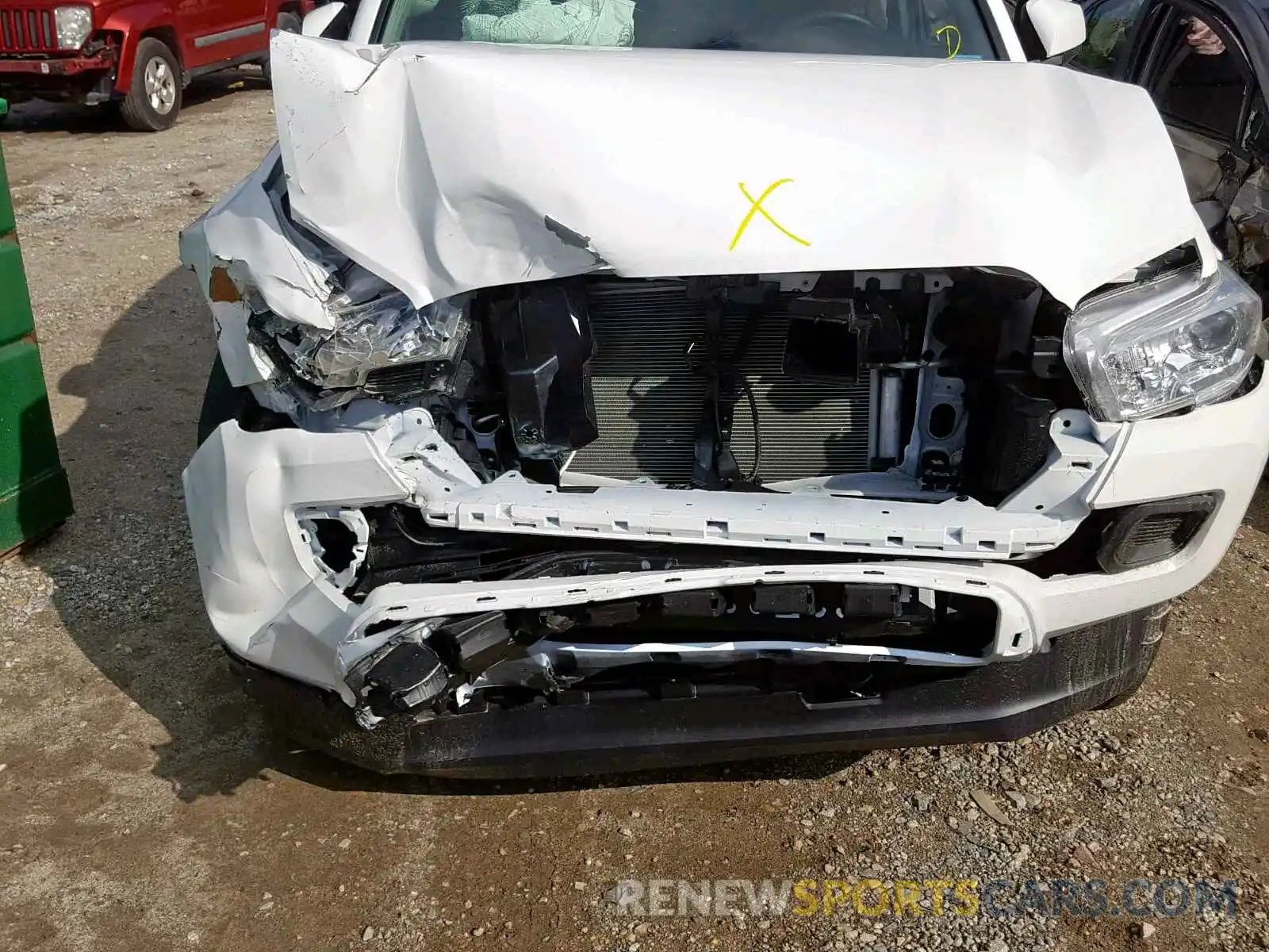 7 Photograph of a damaged car 5TFRX5GN2KX159288 TOYOTA TACOMA ACC 2019