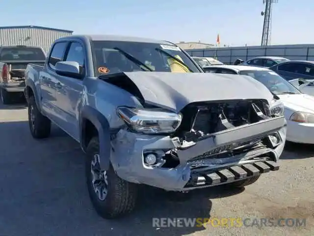 1 Photograph of a damaged car 5TFCZ5AN9KX187145 TOYOTA TACOMA DOU 2019