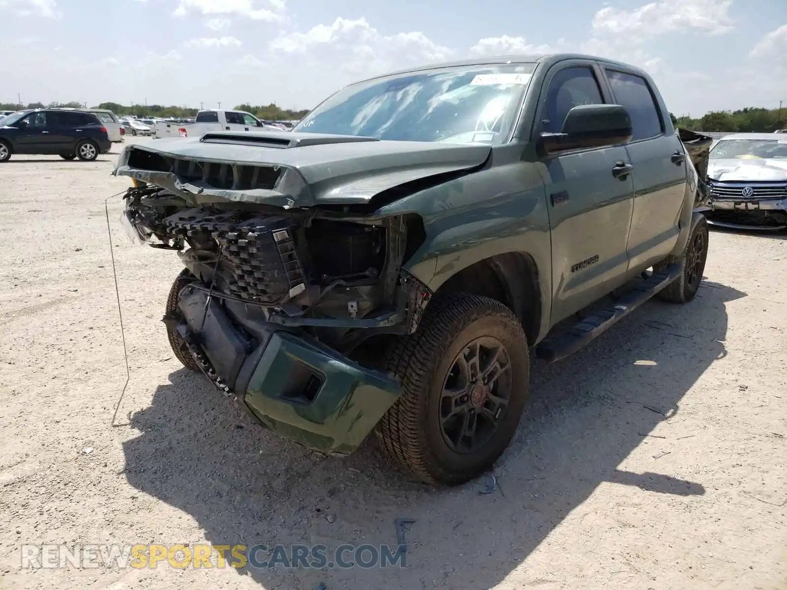 2 Фотография поврежденного автомобиля 5TFDY5F1XLX953723 TOYOTA TUNDRA 2020