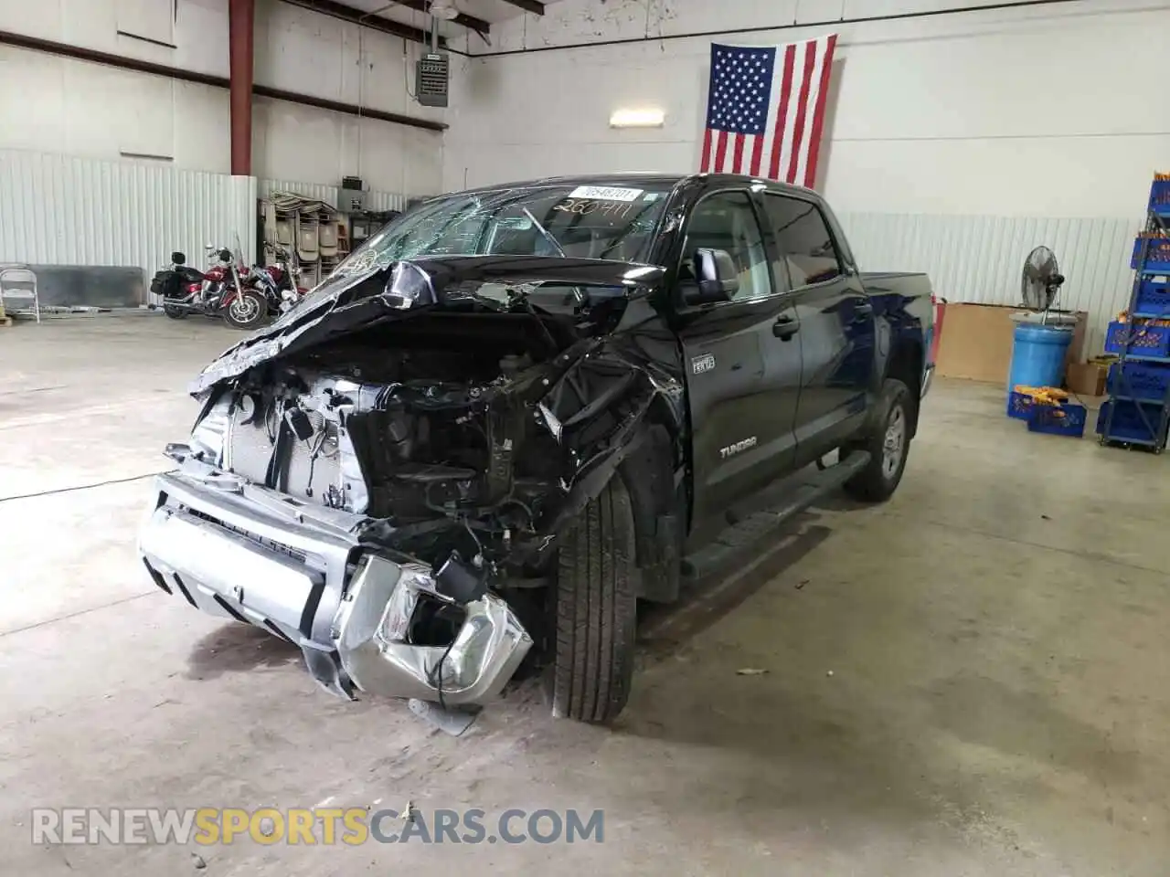 2 Фотография поврежденного автомобиля 5TFEY5F14LX260411 TOYOTA TUNDRA 2020