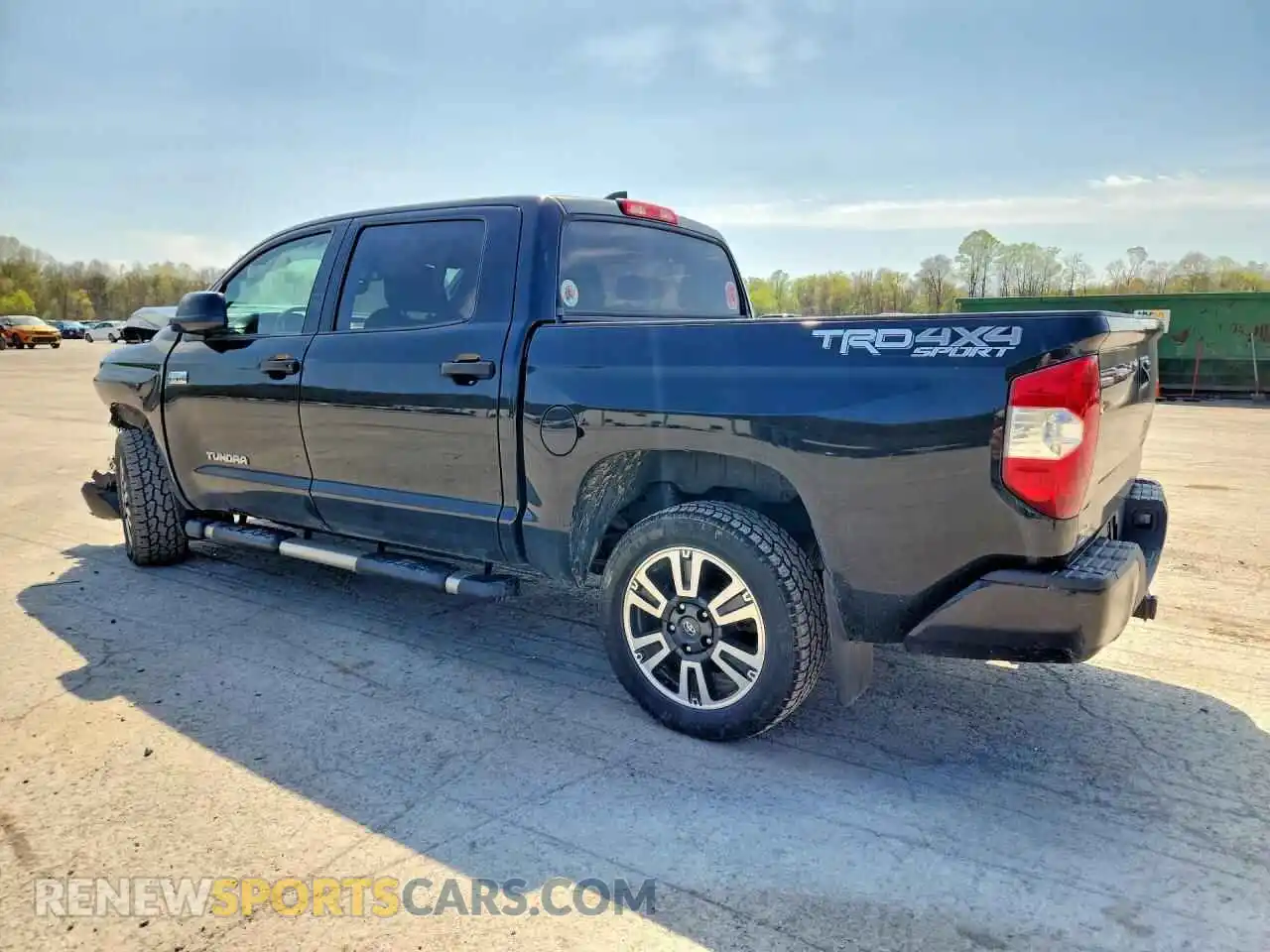 2 fotografías del automóvil dañado 5TFDY5F1XMX004917 TOYOTA TUNDRA 2021