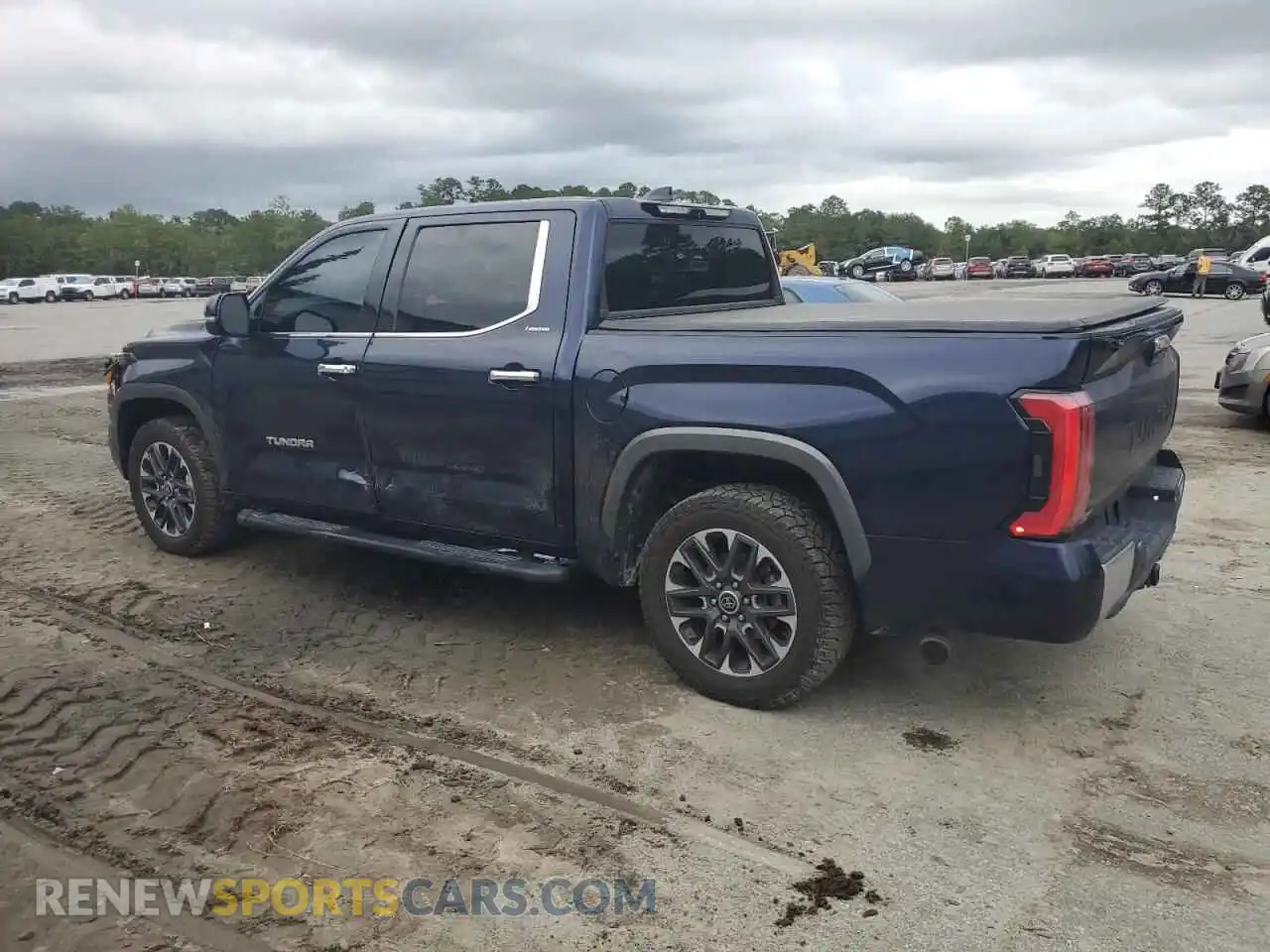 2 Фотография поврежденного автомобиля 5TFJA5AB5NX011640 TOYOTA TUNDRA 2022