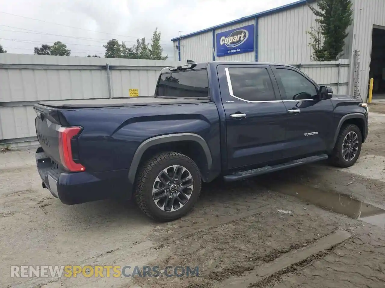 3 Фотография поврежденного автомобиля 5TFJA5AB5NX011640 TOYOTA TUNDRA 2022