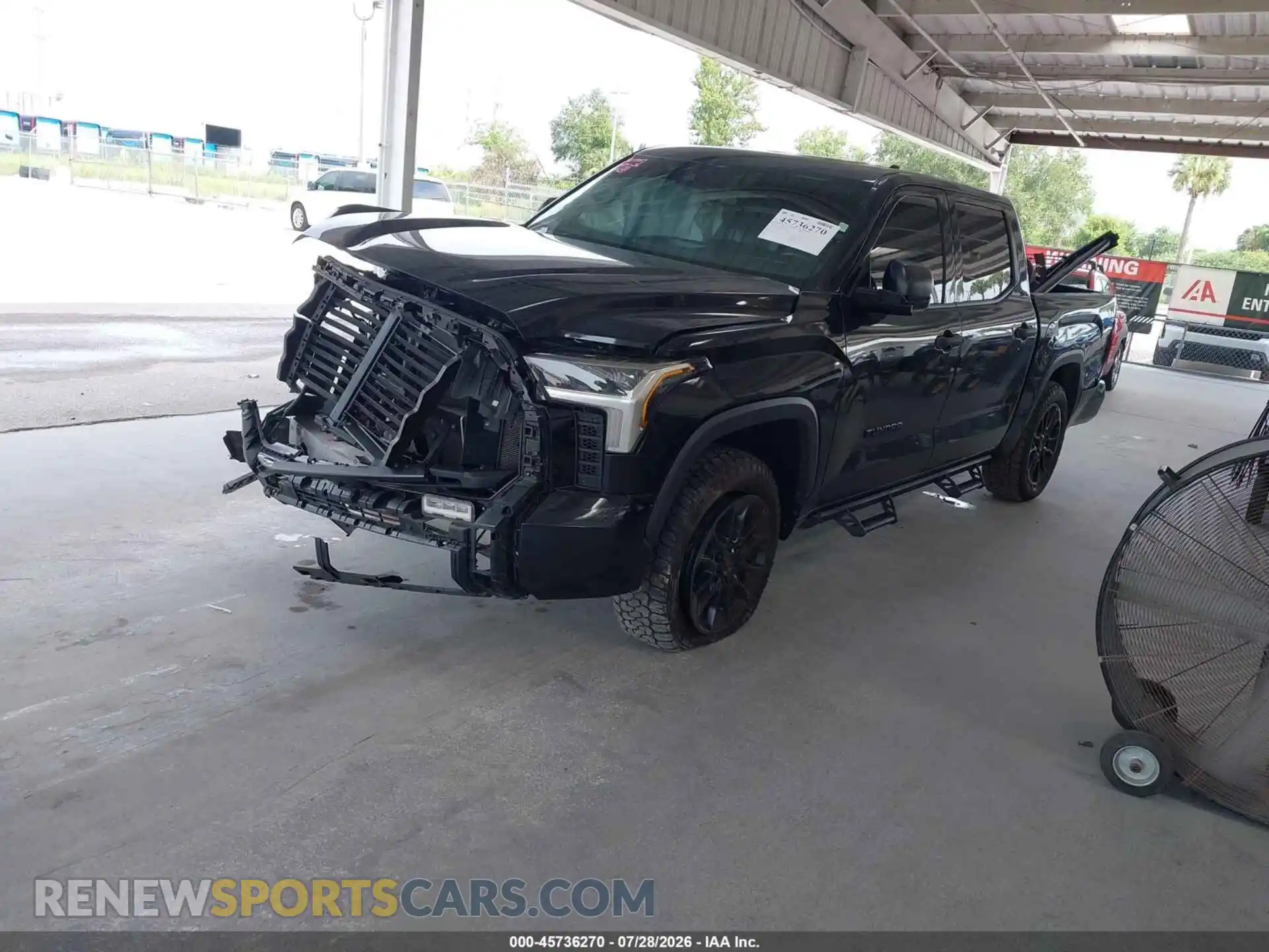 2 Photograph of a damaged car 5TFLA5DB4NX039367 TOYOTA TUNDRA 2022