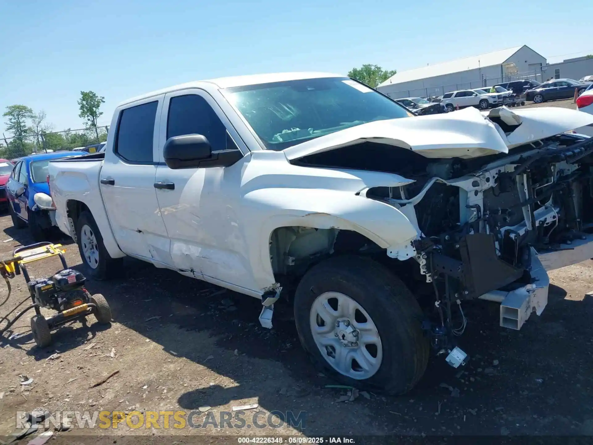 1 Photograph of a damaged car 5TFKB5DB0PX065072 TOYOTA TUNDRA 2023