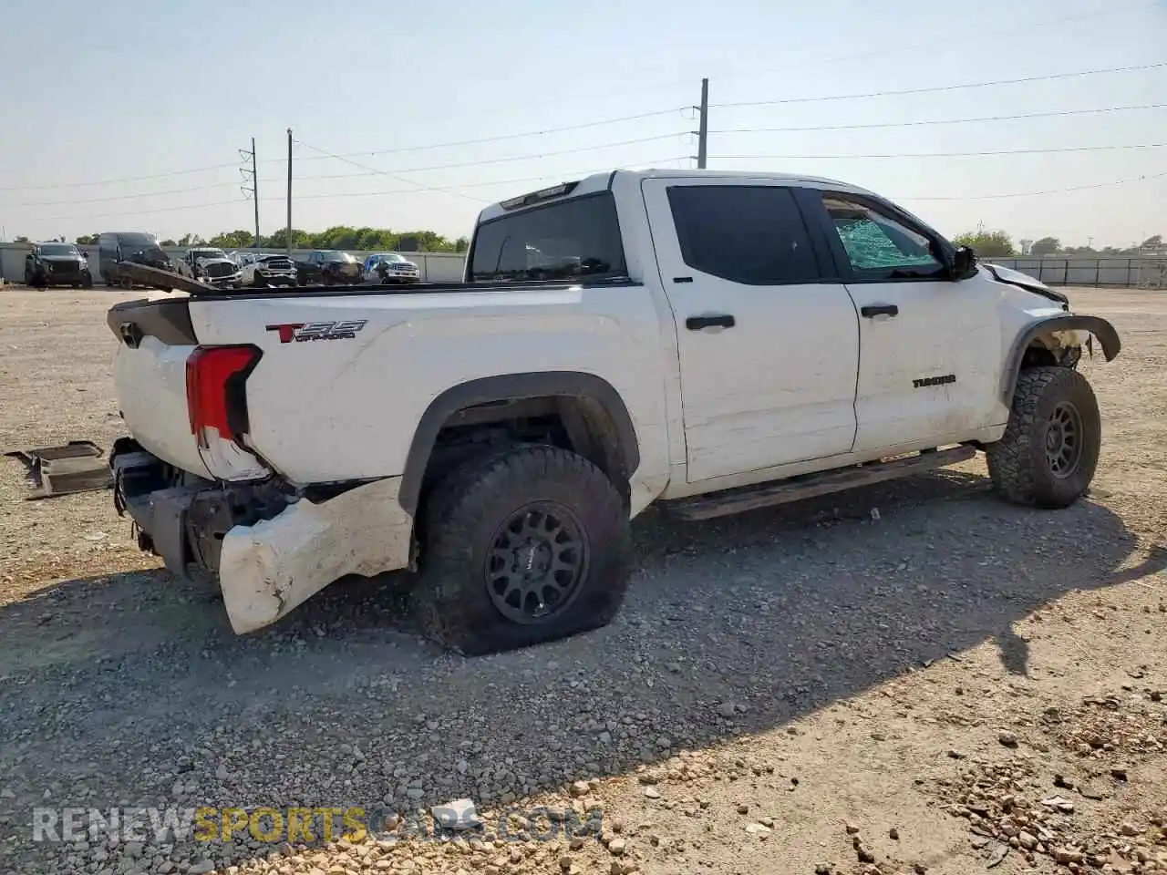 3 fotografías del automóvil dañado 5TFLA5DB9PX111327 TOYOTA TUNDRA 2023