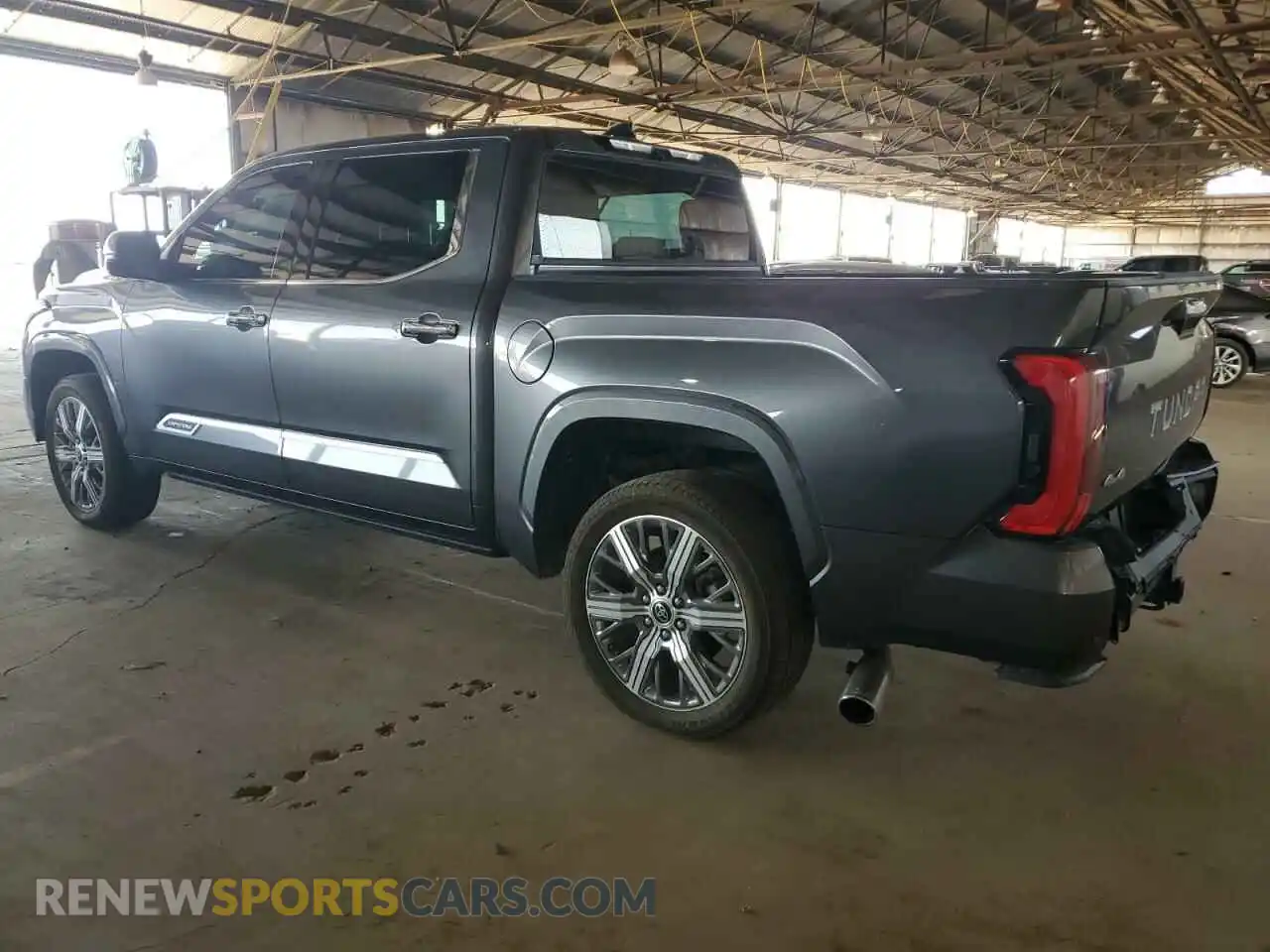 2 Photograph of a damaged car 5TFVC5DB1PX035900 TOYOTA TUNDRA 2023