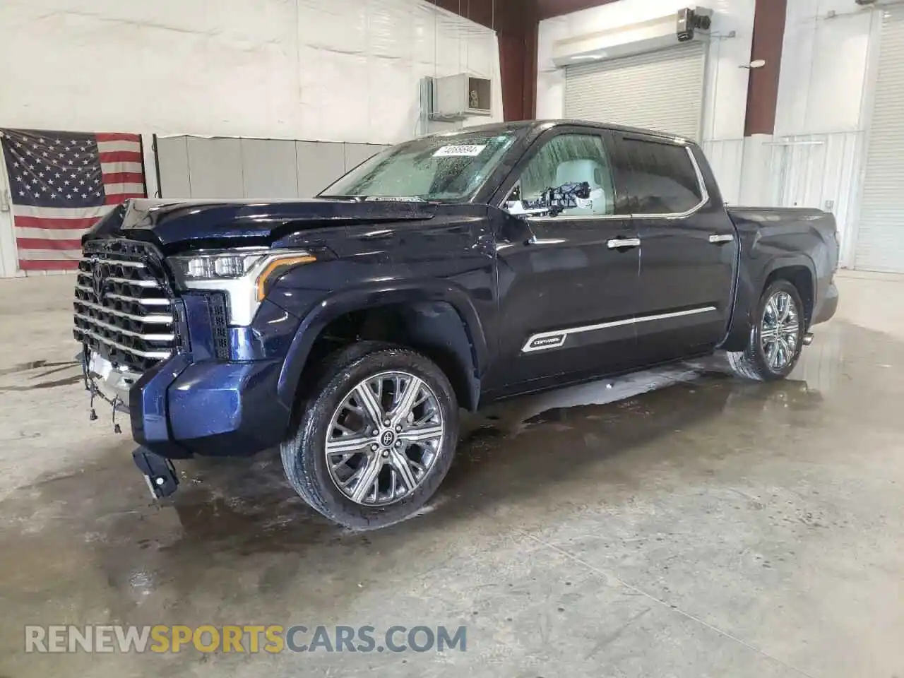 1 Photograph of a damaged car 5TFVC5DB2PX019771 TOYOTA TUNDRA 2023