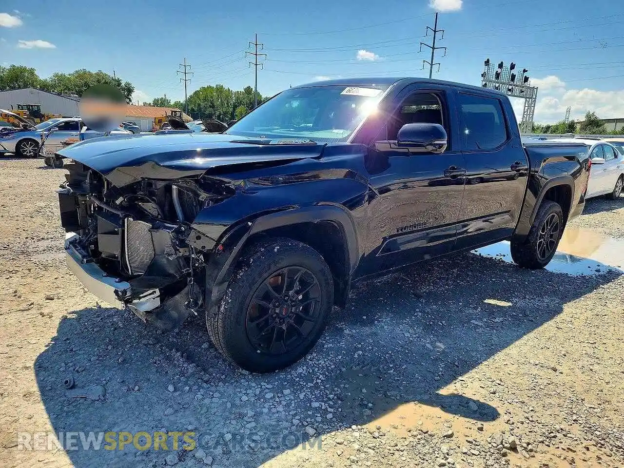 1 Photograph of a damaged car 5TFWC5DB6RX063473 TOYOTA TUNDRA 2024