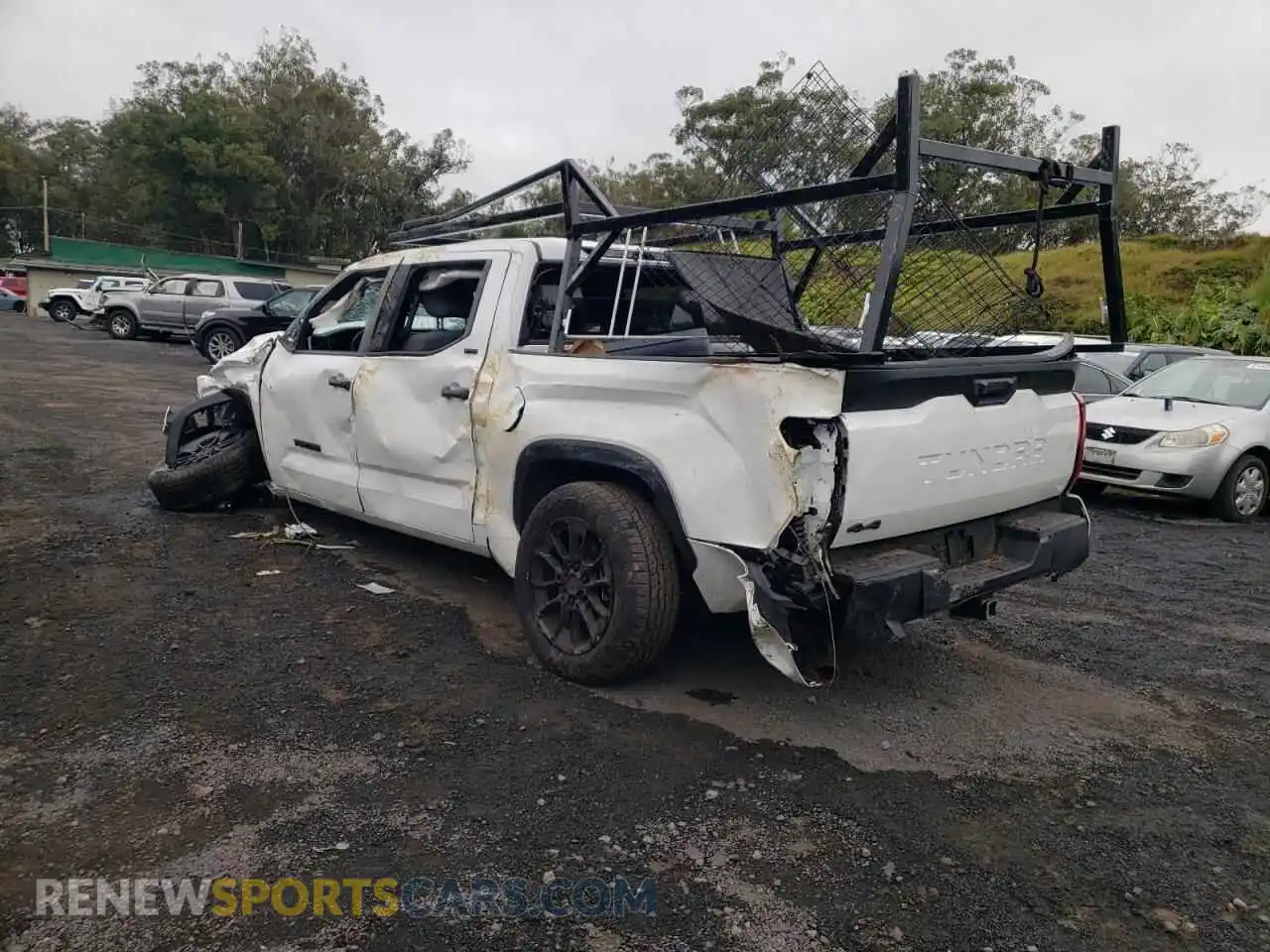 2 Photograph of a damaged car 5TFLA5DB7SX272168 TOYOTA TUNDRA 2025