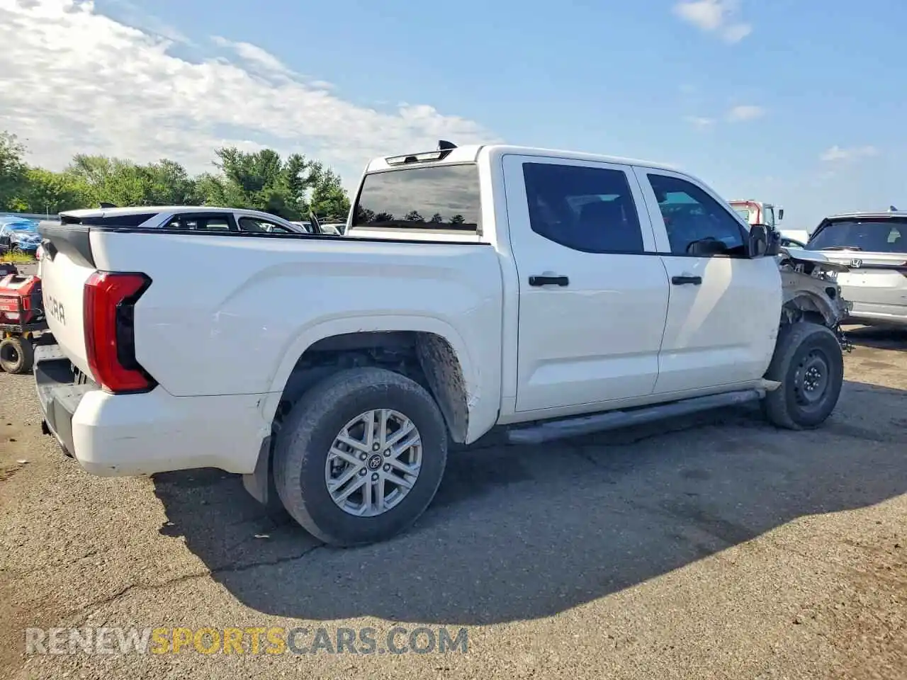 3 Photograph of a damaged car 5TFKB5DBXTX376843 TOYOTA TUNDRA 2026