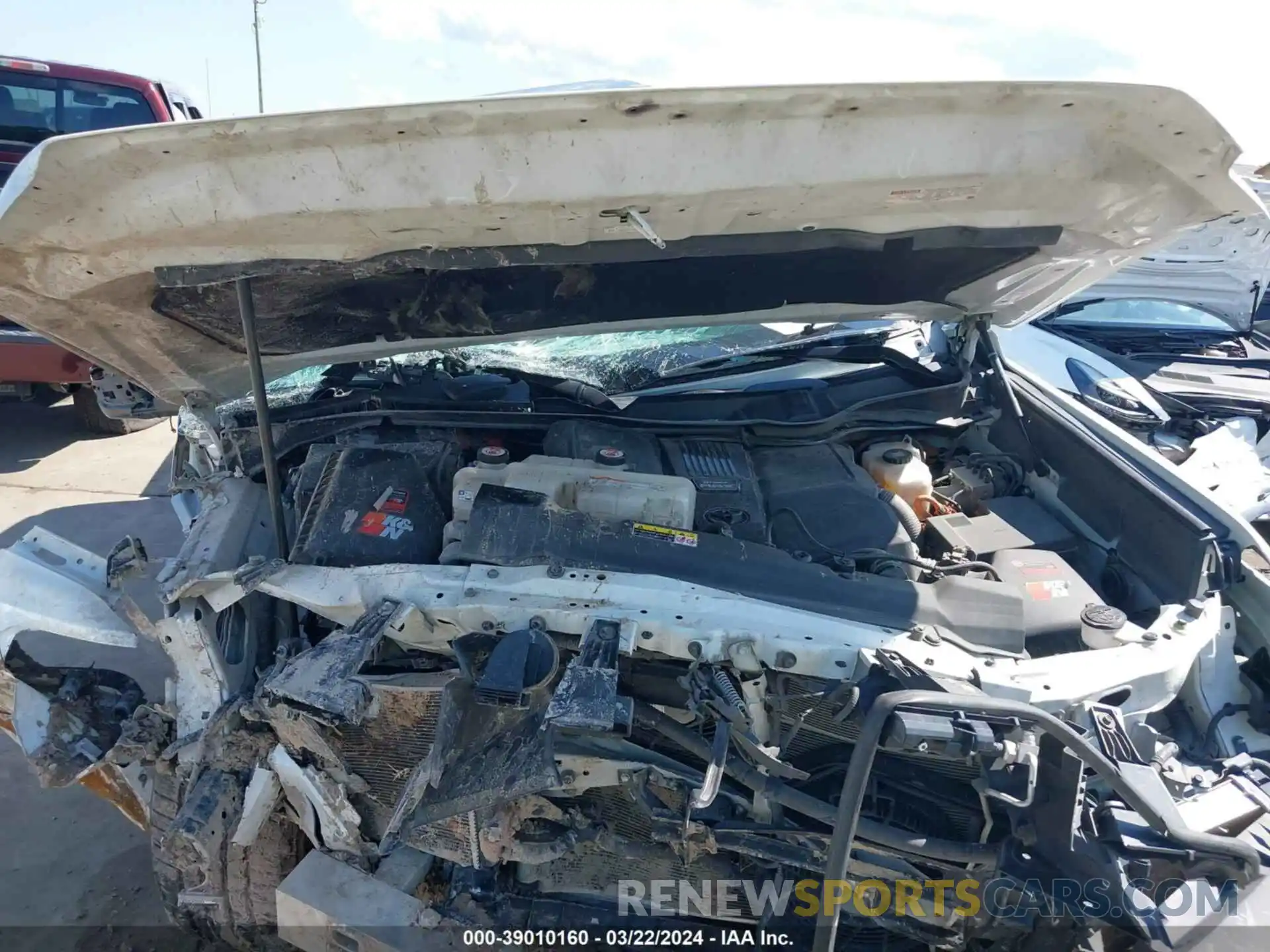 10 Photograph of a damaged car 5TFVC5DB2NX002773 TOYOTA TUNDRA HYBRID 2022