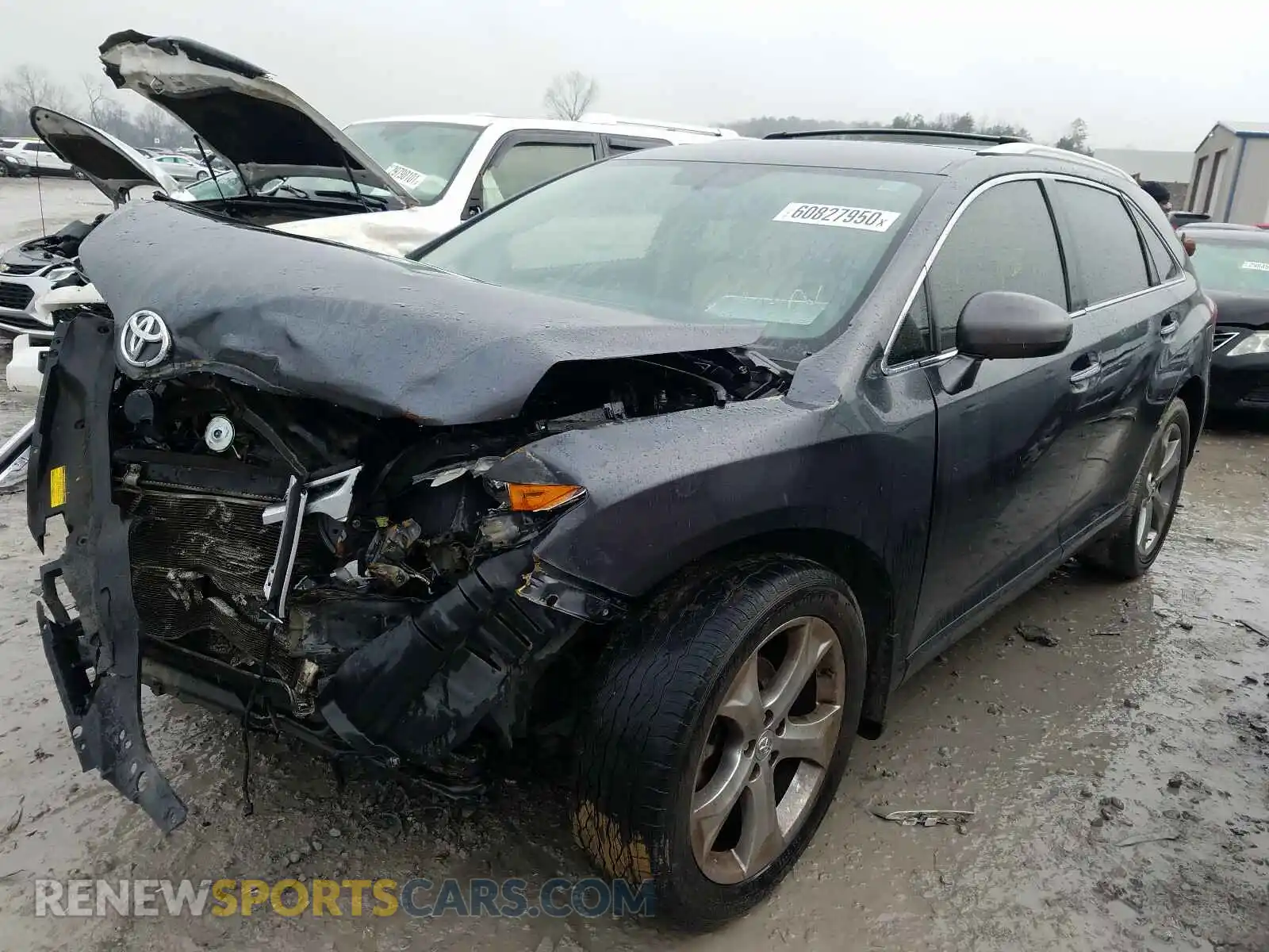 2 Photograph of a damaged car 4T3ZK11AX9U016200 TOYOTA VENZA 2020