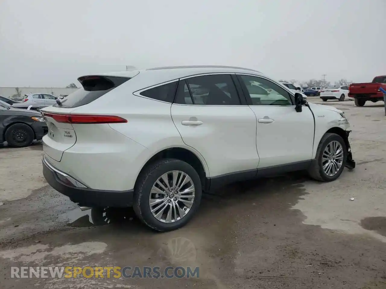 3 Photograph of a damaged car JTEAAAAH1MJ042247 TOYOTA VENZA 2021