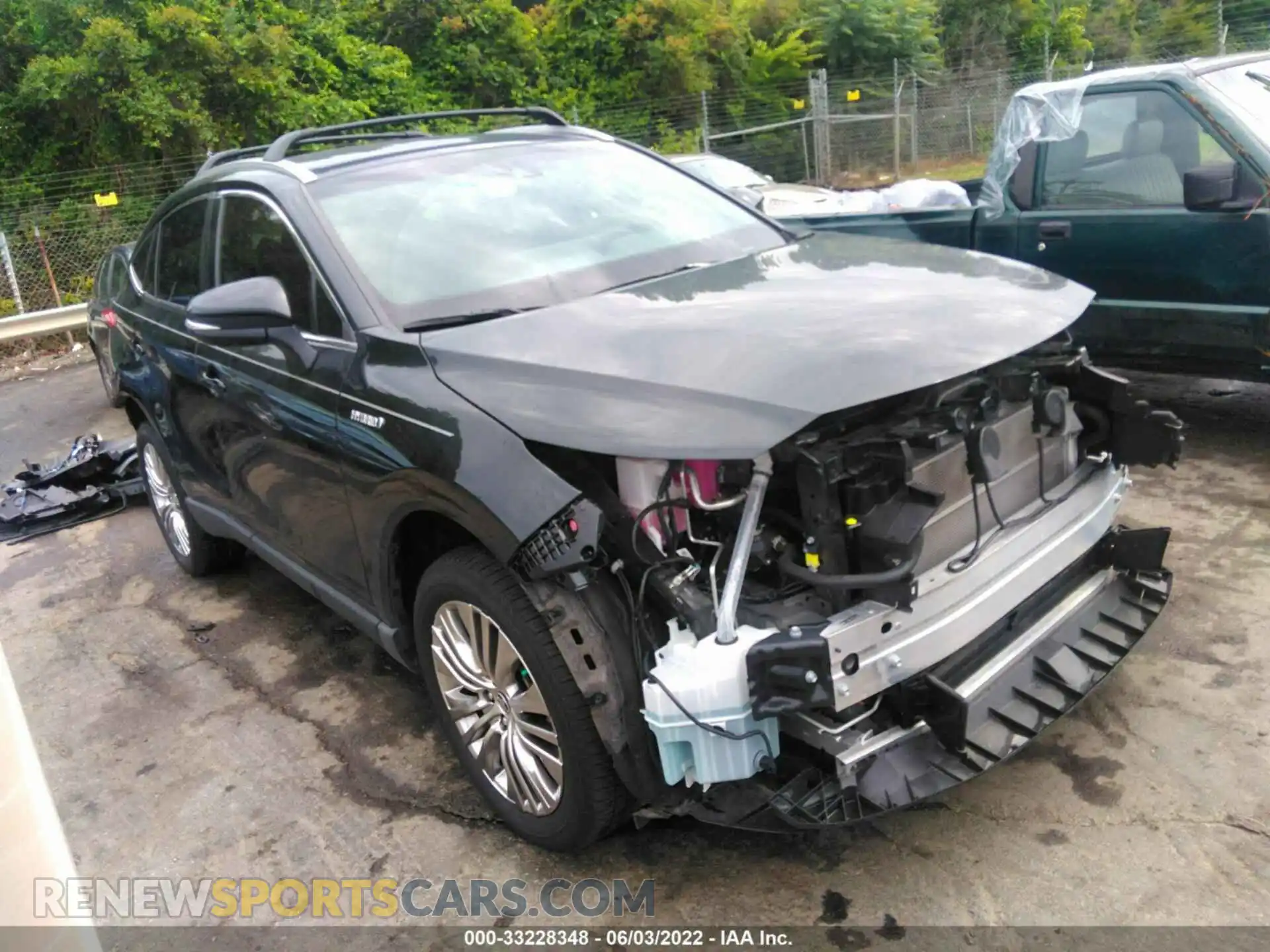 1 fotografías del automóvil dañado JTEAAAAH2MJ001089 TOYOTA VENZA 2021