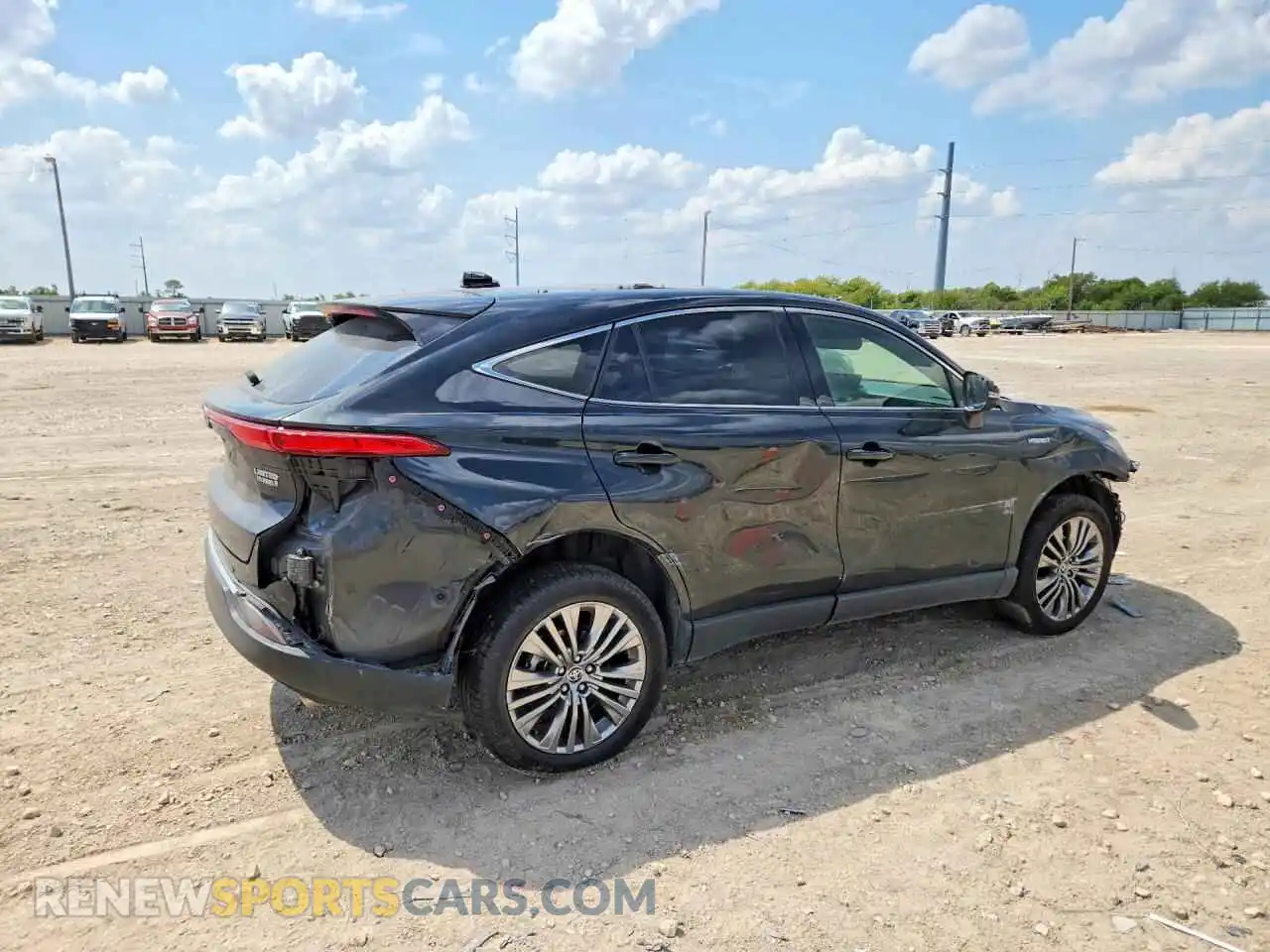 3 Фотография поврежденного автомобиля JTEAAAAH2MJ024761 TOYOTA VENZA 2021