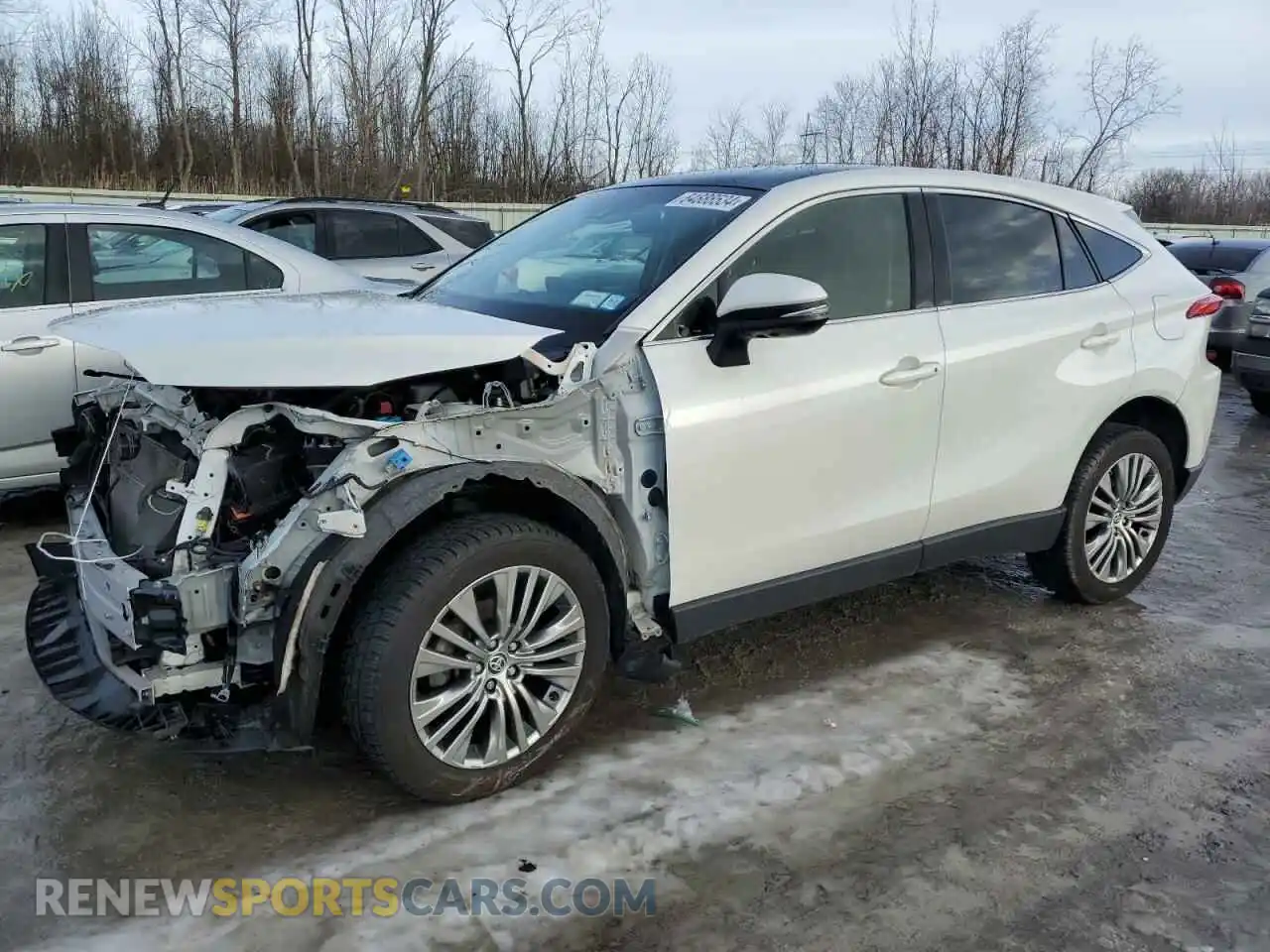 1 Photograph of a damaged car JTEAAAAH2MJ050471 TOYOTA VENZA 2021