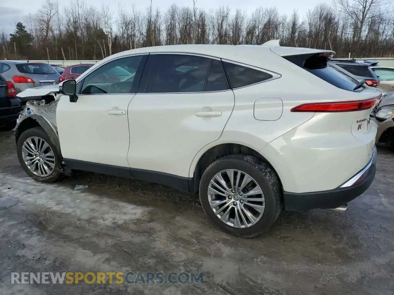 2 Photograph of a damaged car JTEAAAAH2MJ050471 TOYOTA VENZA 2021