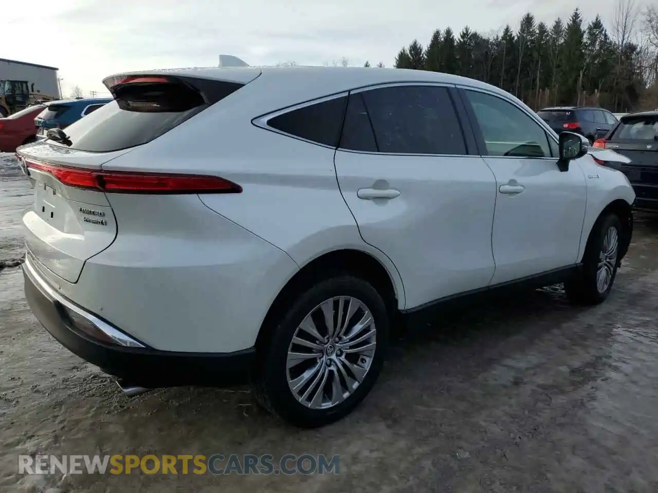 3 Photograph of a damaged car JTEAAAAH2MJ050471 TOYOTA VENZA 2021