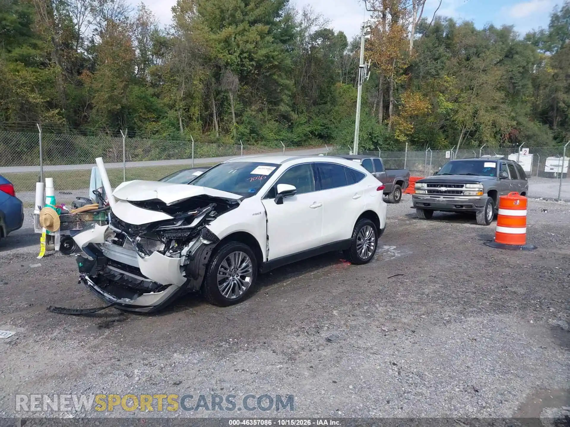 2 Фотография поврежденного автомобиля JTEAAAAH2MJ054794 TOYOTA VENZA 2021