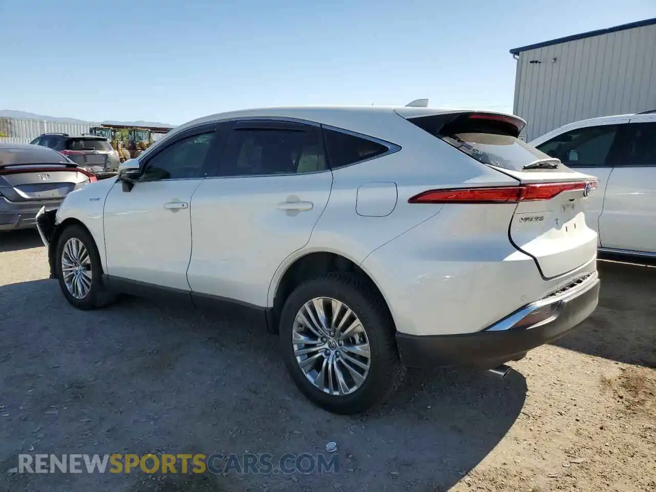 2 Photograph of a damaged car JTEAAAAH2MJ057808 TOYOTA VENZA 2021