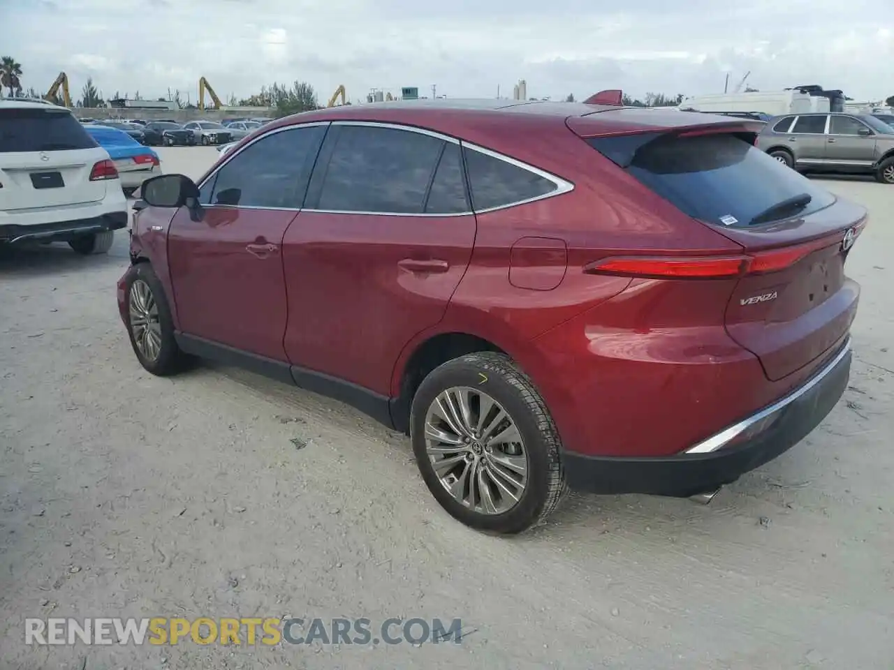 3 Photograph of a damaged car JTEAAAAH2MJ072860 TOYOTA VENZA 2021