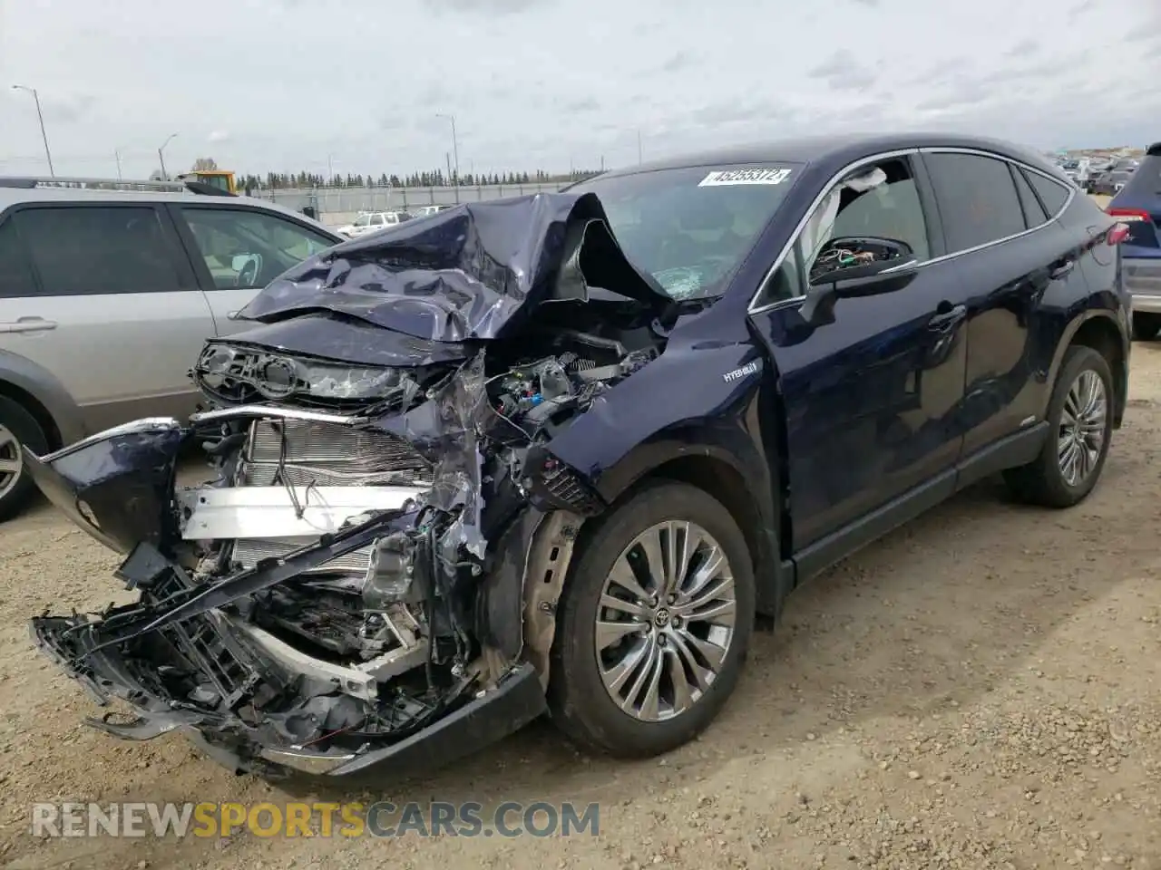 2 Photograph of a damaged car JTEAAAAH2MJ075046 TOYOTA VENZA 2021