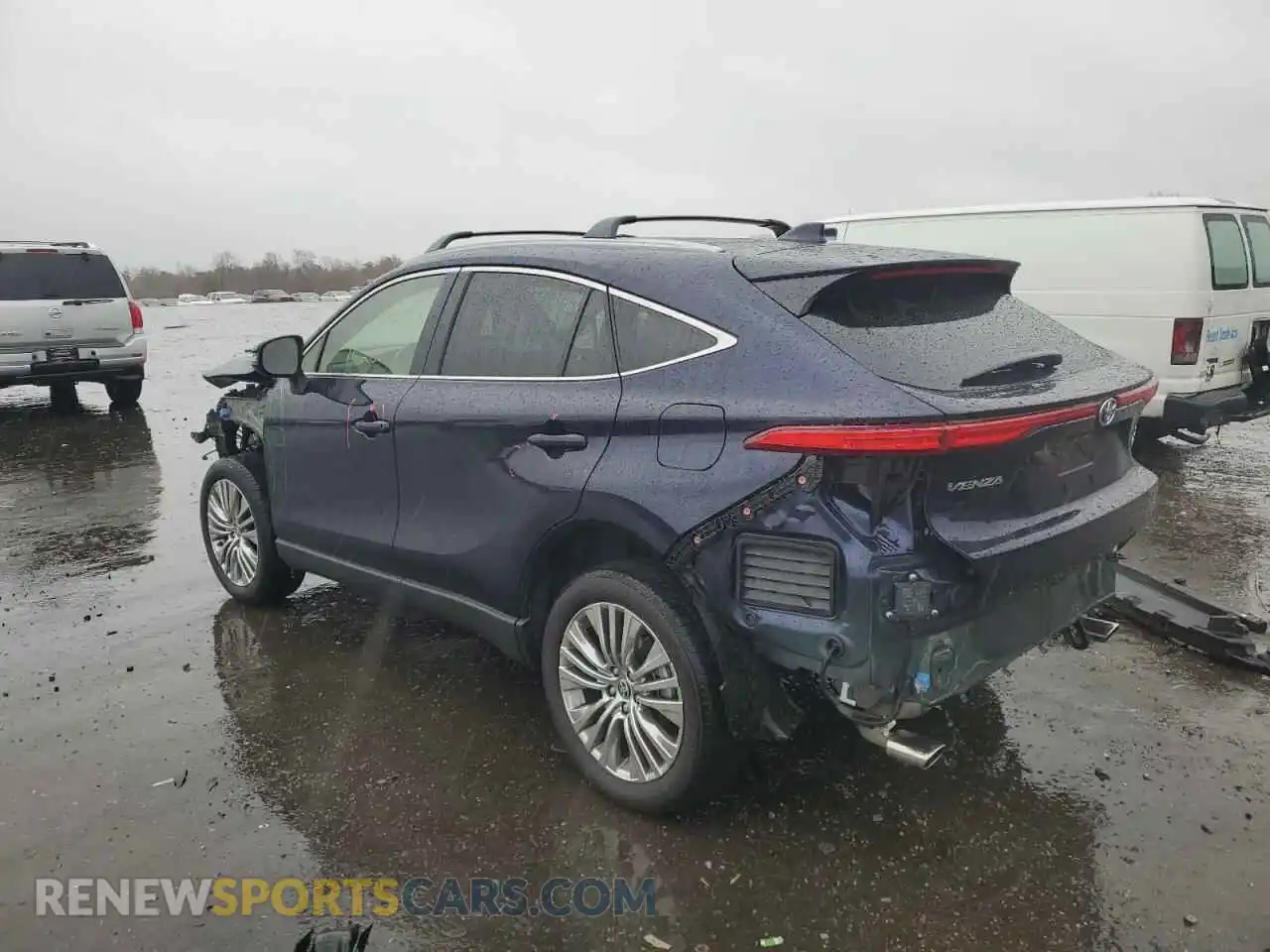 3 Photograph of a damaged car JTEAAAAH2MJ083034 TOYOTA VENZA 2021